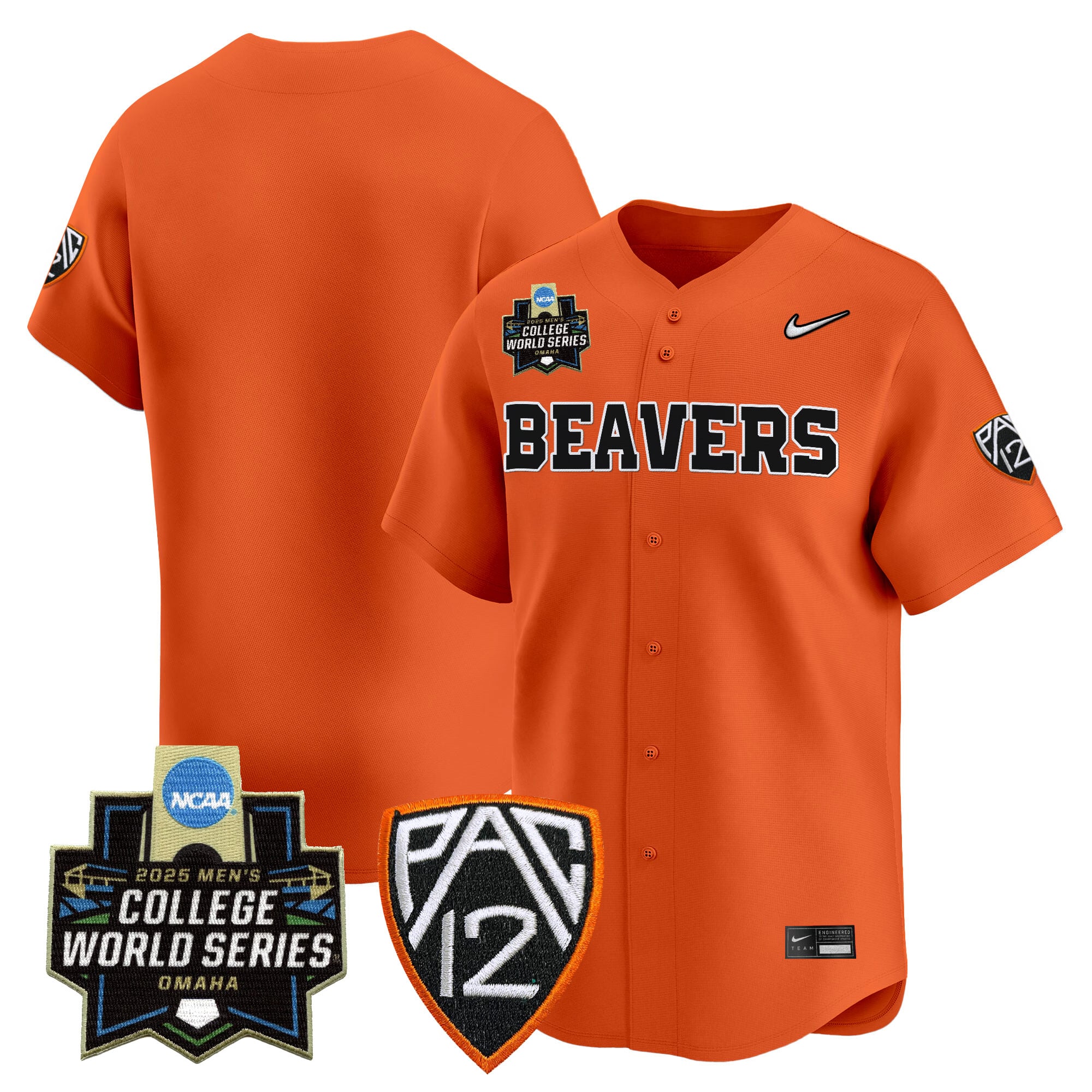 Women's Oregon State Beavers 2025 World Series Vapor Premier Limited Jersey - All Stitched