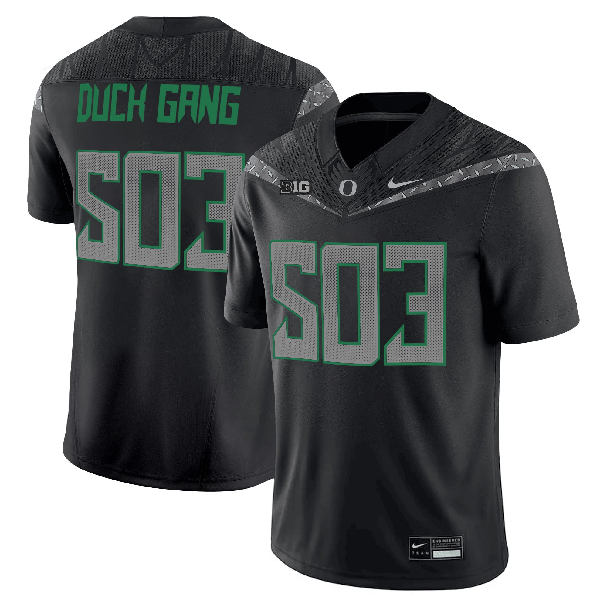 Women's Oregon Ducks 2025 Vapor Limited Jersey V2 - All Stitched
