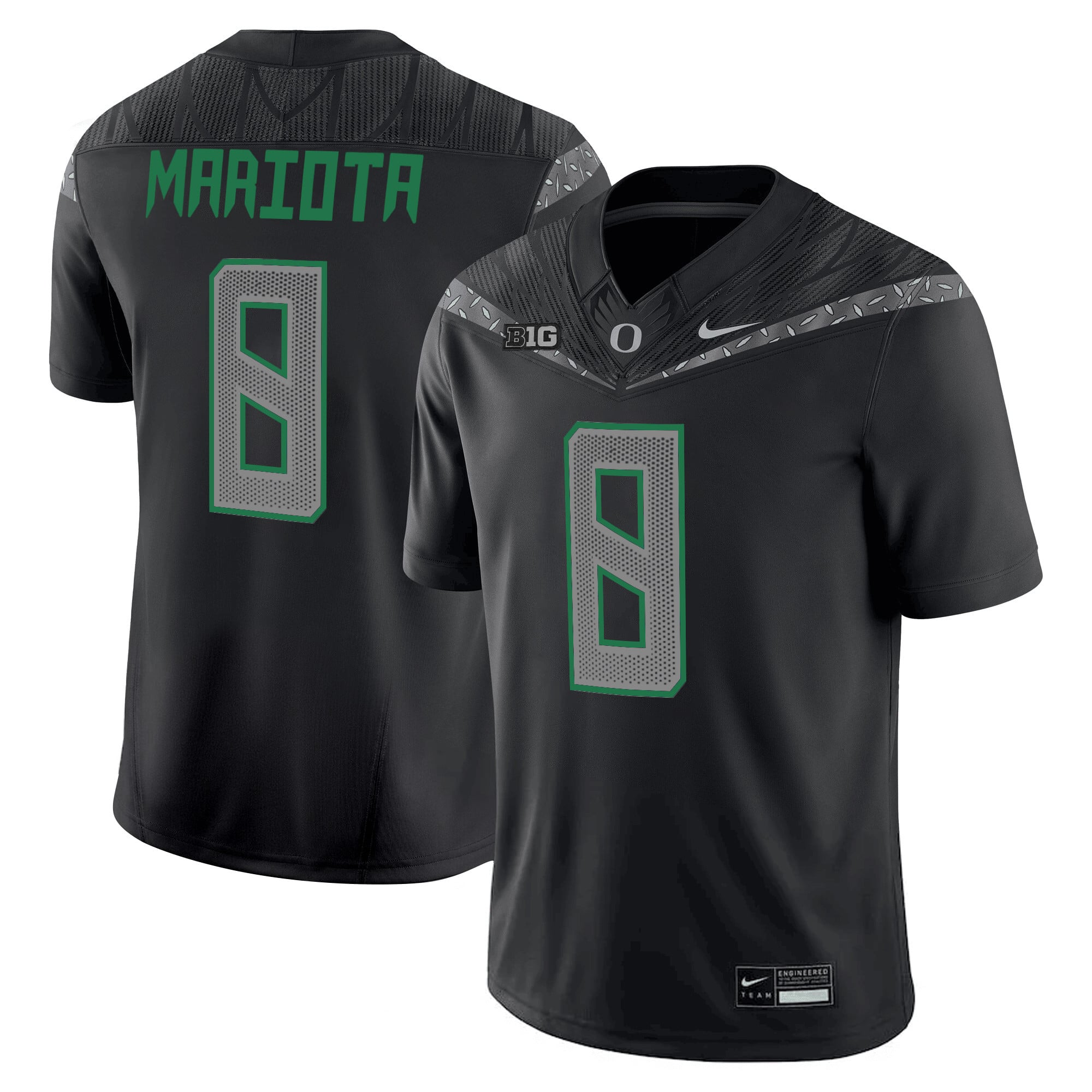 Women's Oregon Ducks 2025 Vapor Limited Jersey V2 - All Stitched