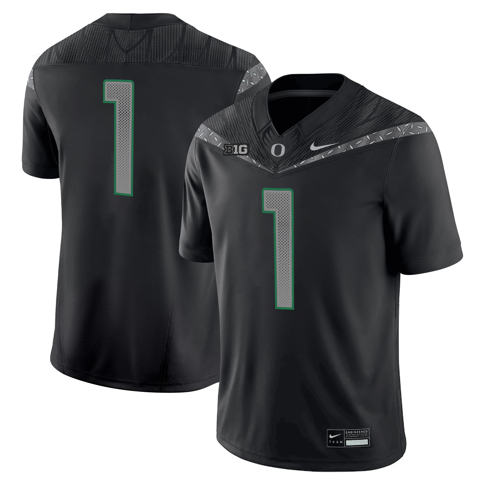 Women's Oregon Ducks 2025 Vapor Limited Jersey V2 - All Stitched