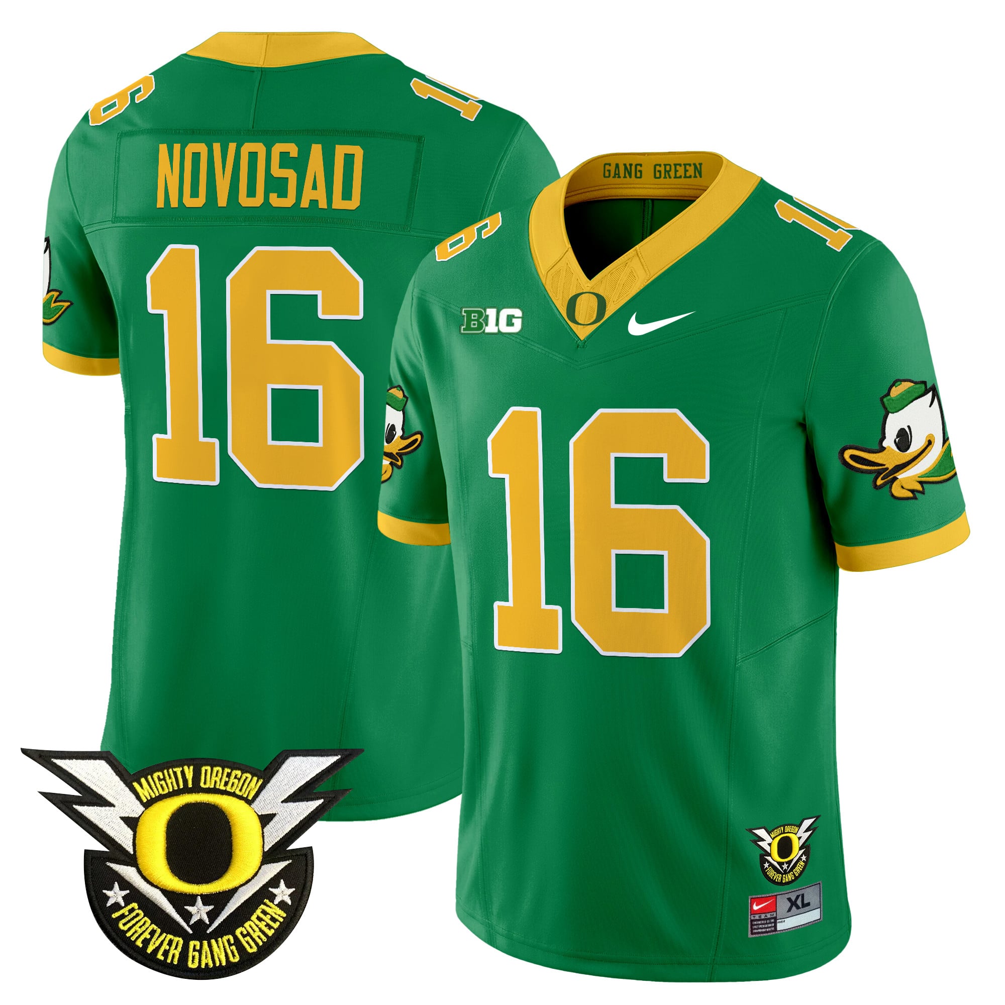 Women's Oregon Ducks 2025 Vapor Limited Jersey V2 - All Stitched