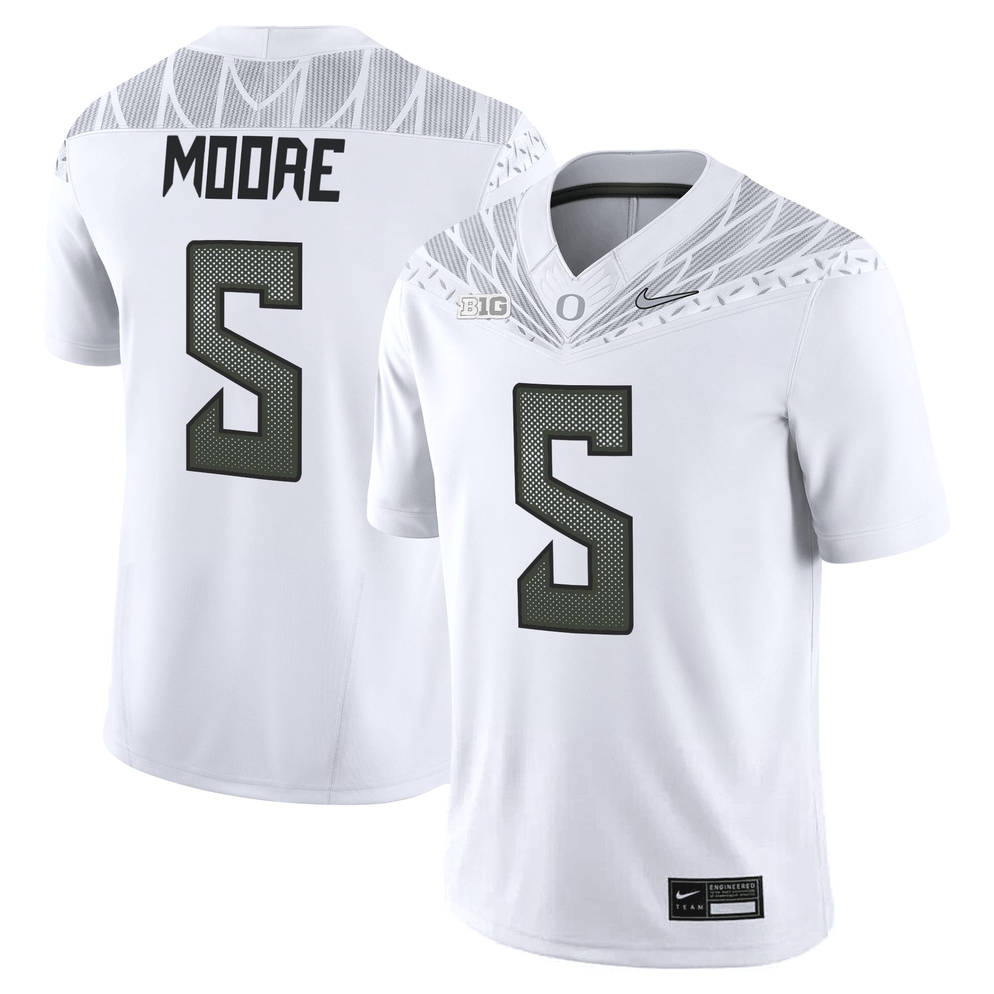 Women's Oregon Ducks 2025 Vapor Limited Jersey V2 - All Stitched