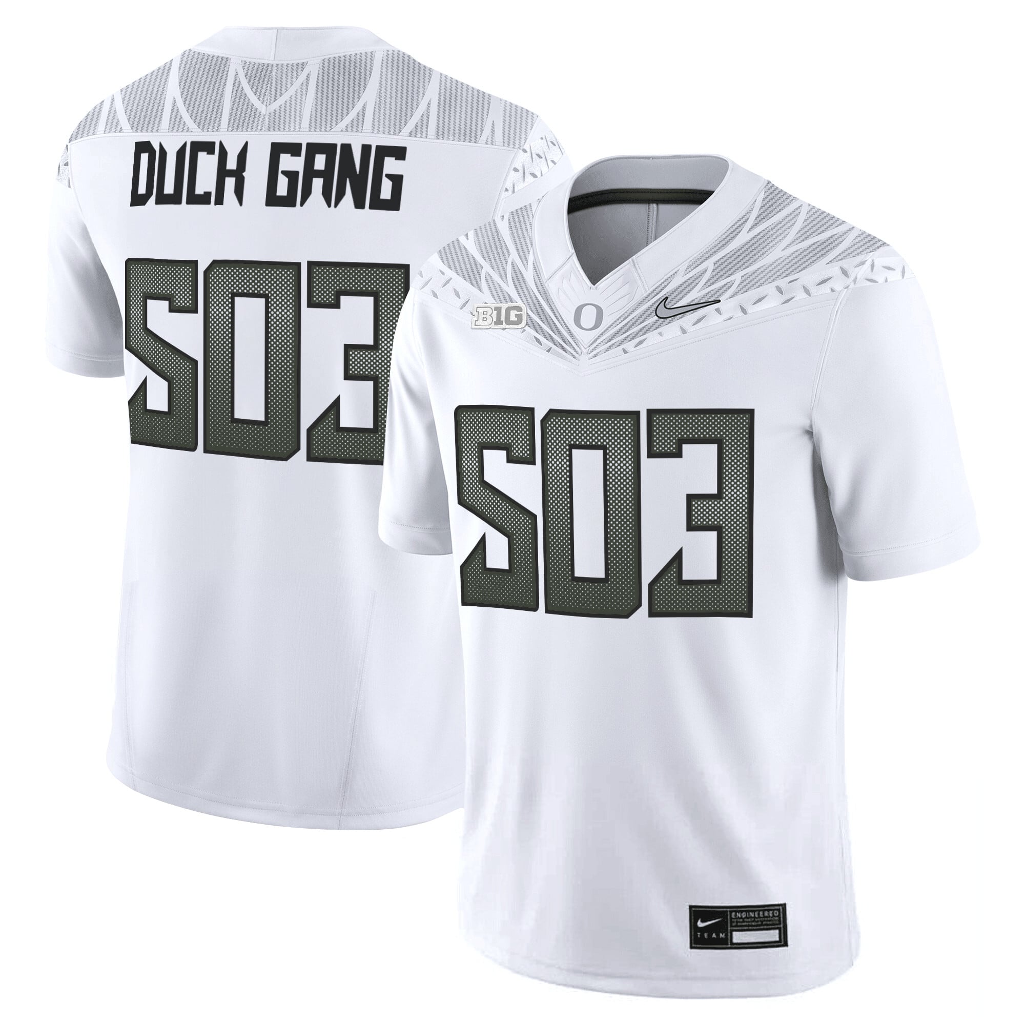 Women's Oregon Ducks 2025 Vapor Limited Jersey V2 - All Stitched