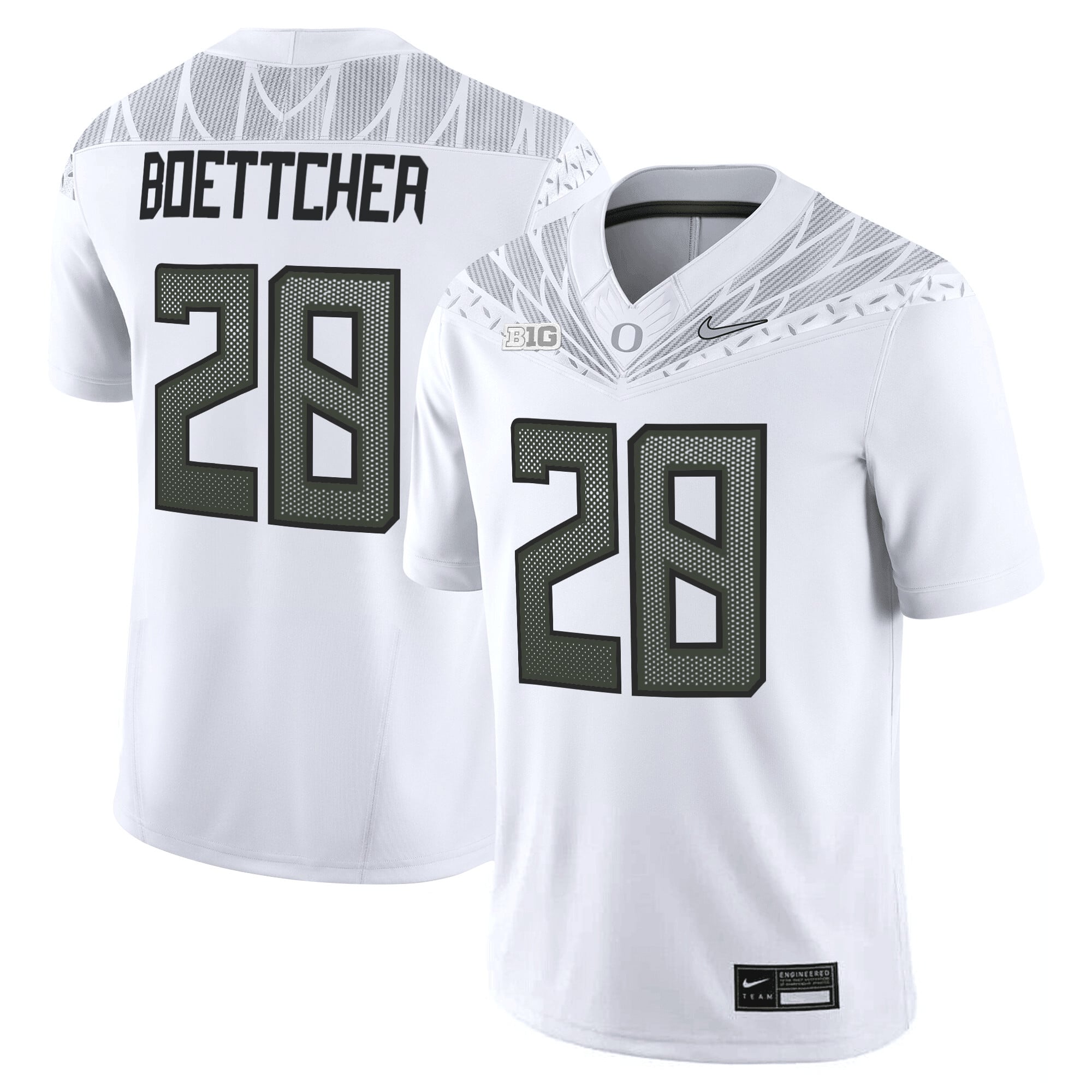Women's Oregon Ducks 2025 Vapor Limited Jersey V2 - All Stitched