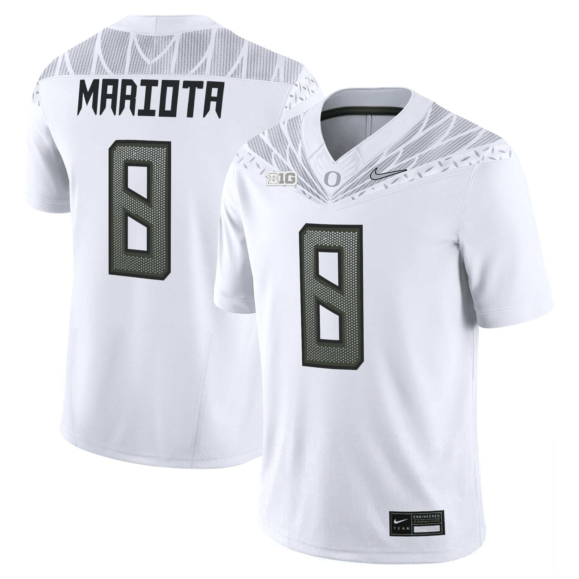Women's Oregon Ducks 2025 Vapor Limited Jersey V2 - All Stitched
