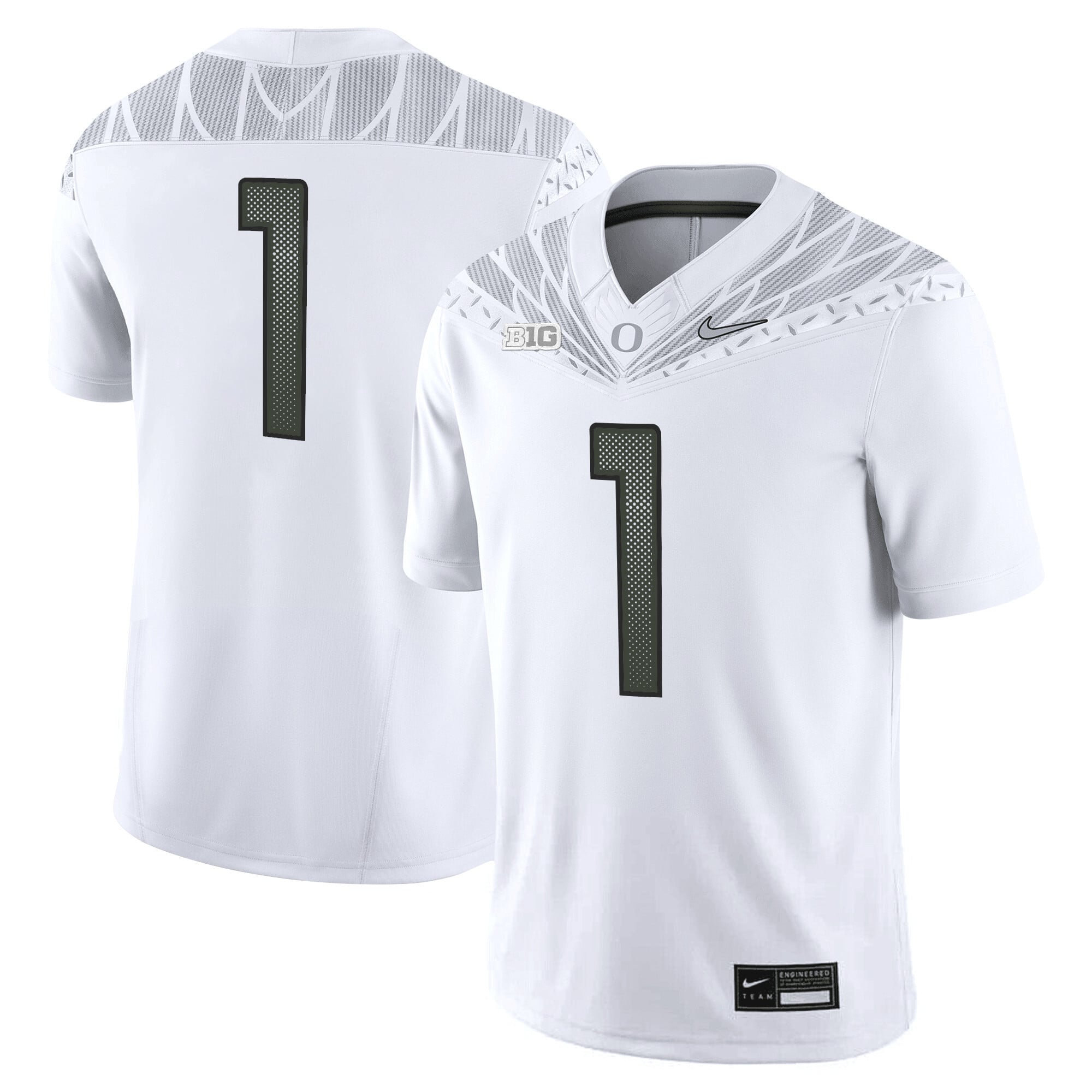 Women's Oregon Ducks 2025 Vapor Limited Jersey V2 - All Stitched