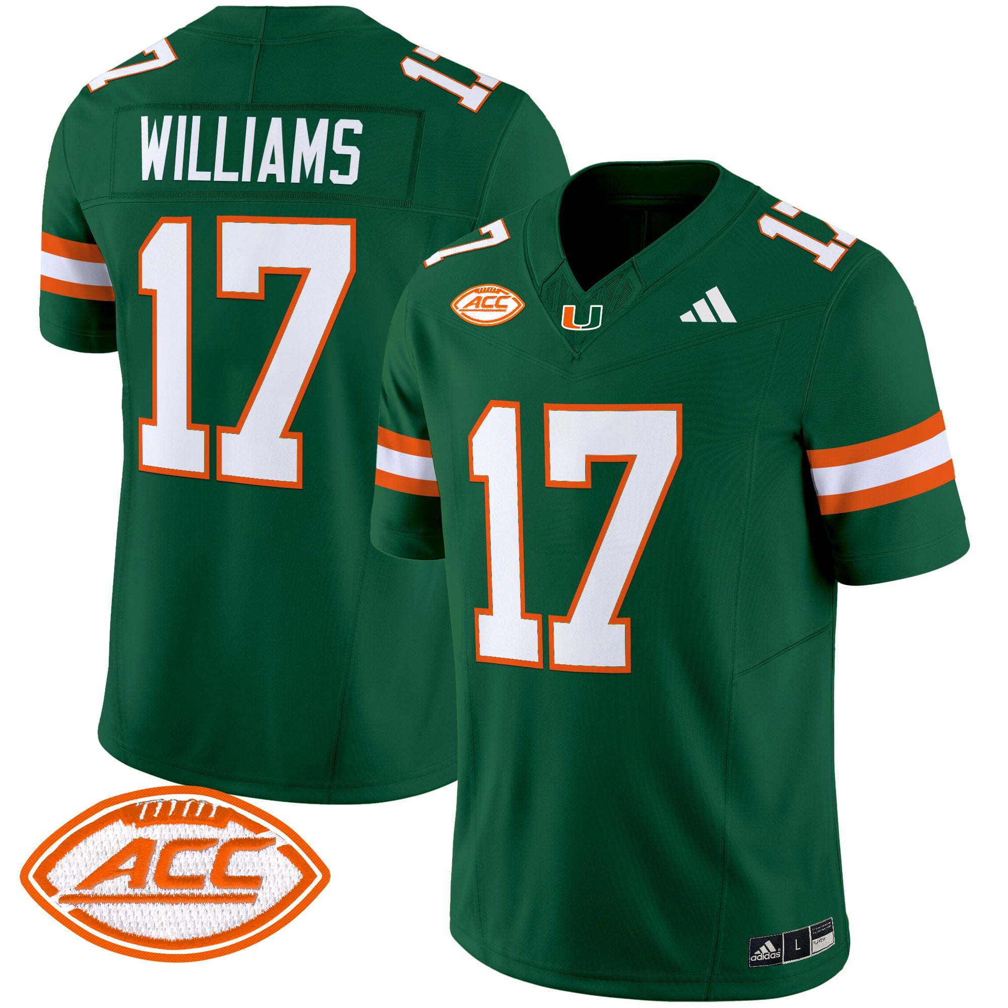 Women's Miami Hurricanes 2025 Vapor Limited Jersey - All Stitched