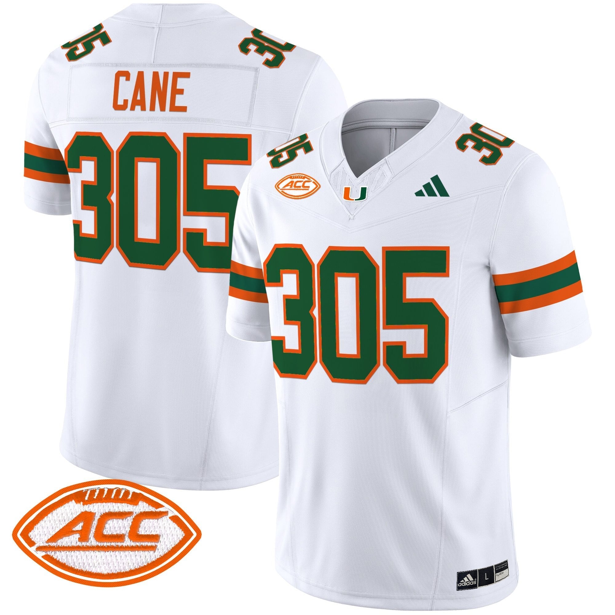 Women's Miami Hurricanes 2025 Vapor Limited Jersey - All Stitched