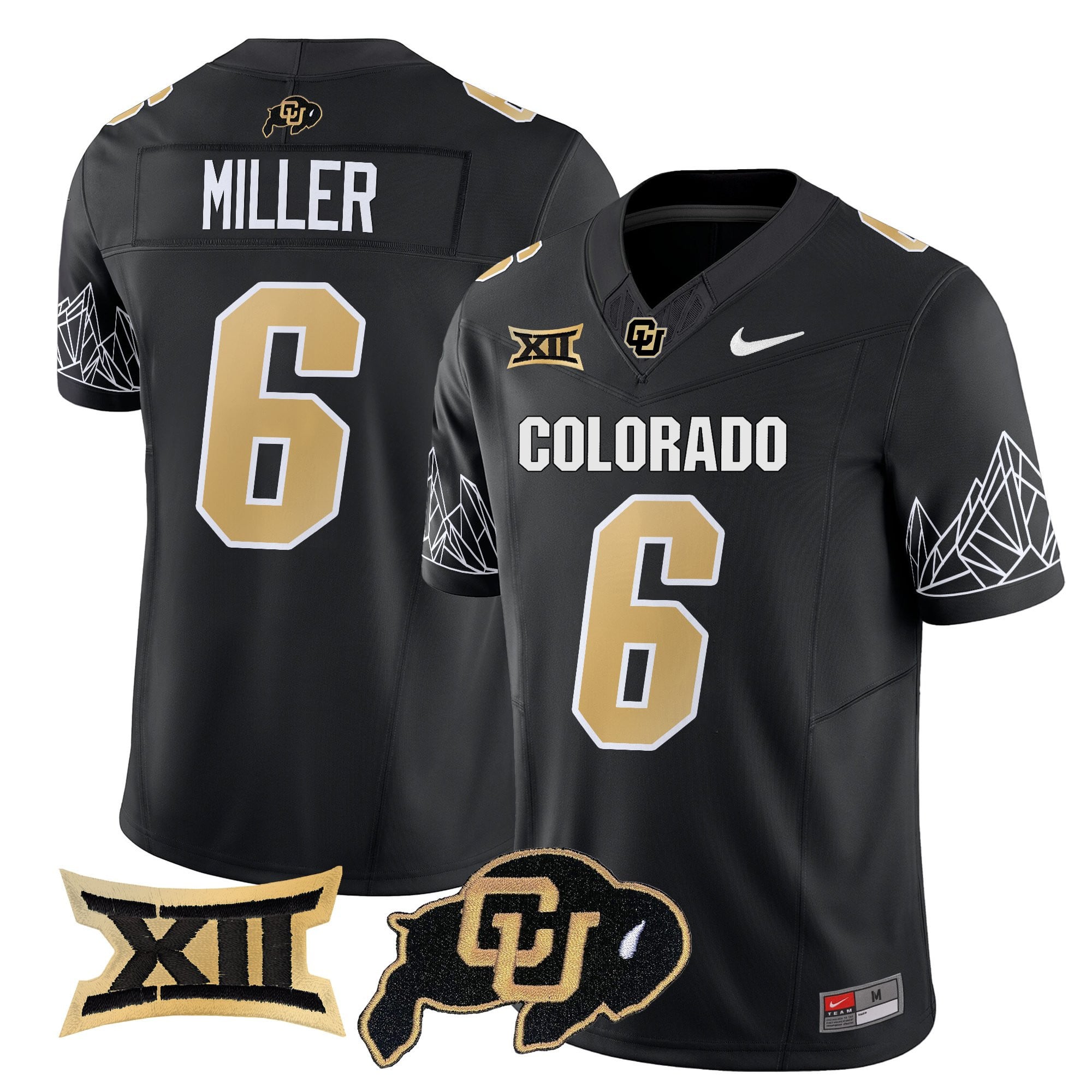 Women's Colorado Buffaloes 2025 Vapor Limited Jersey V2 - All Stitched