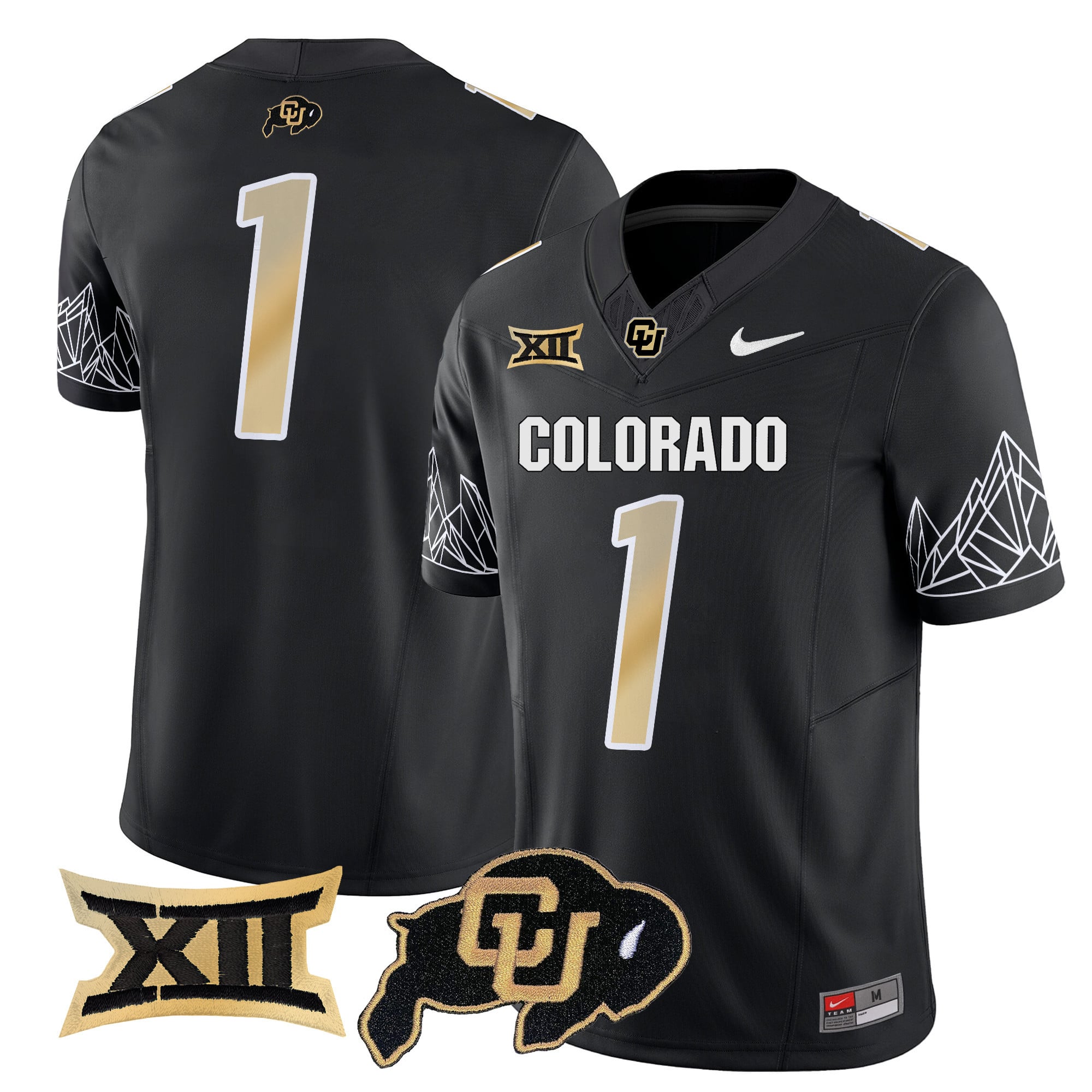 Women's Colorado Buffaloes 2025 Vapor Limited Jersey V2 - All Stitched