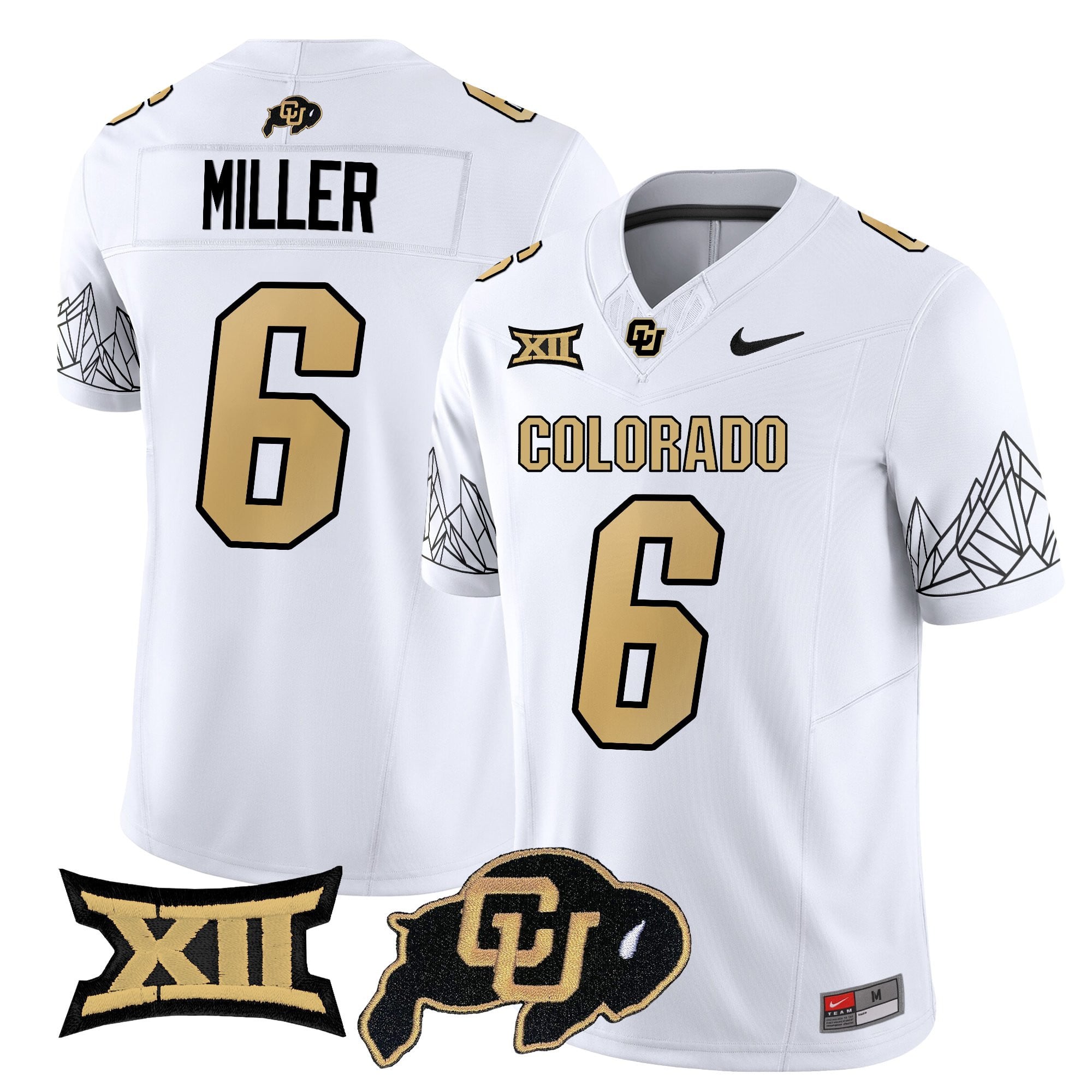 Women's Colorado Buffaloes 2025 Vapor Limited Jersey V2 - All Stitched