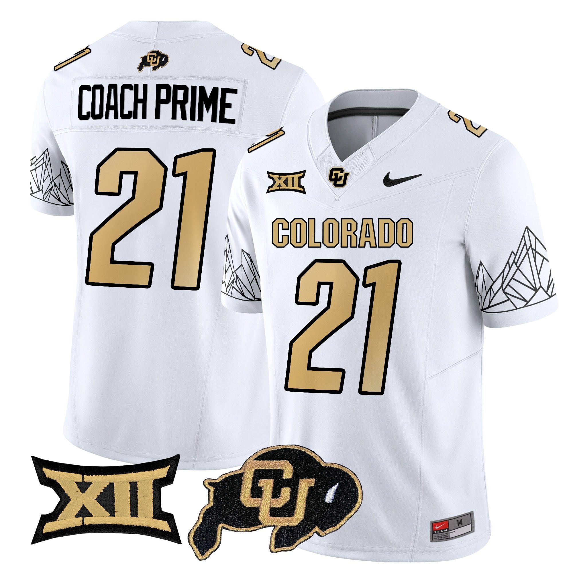 Women's Colorado Buffaloes 2025 Vapor Limited Jersey V2 - All Stitched