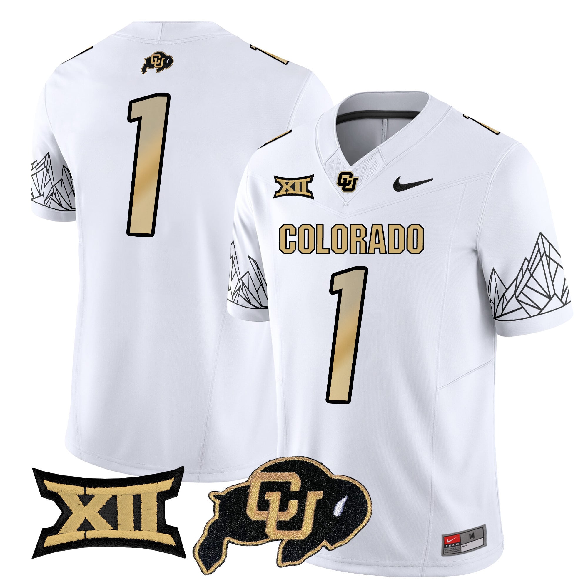 Women's Colorado Buffaloes 2025 Vapor Limited Jersey V2 - All Stitched
