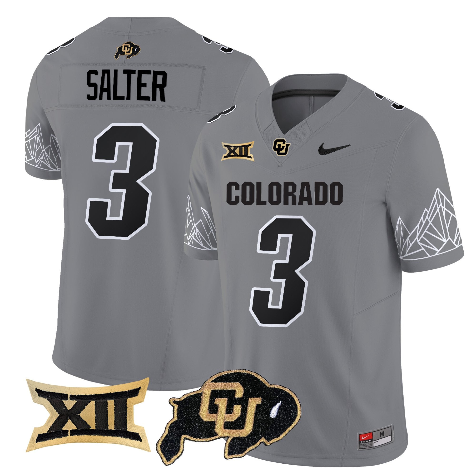 Women's Colorado Buffaloes 2025 Vapor Limited Jersey V2 - All Stitched