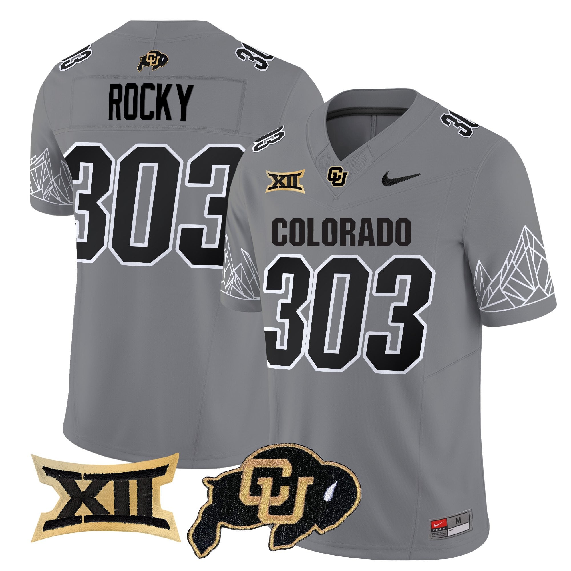 Women's Colorado Buffaloes 2025 Vapor Limited Jersey V2 - All Stitched