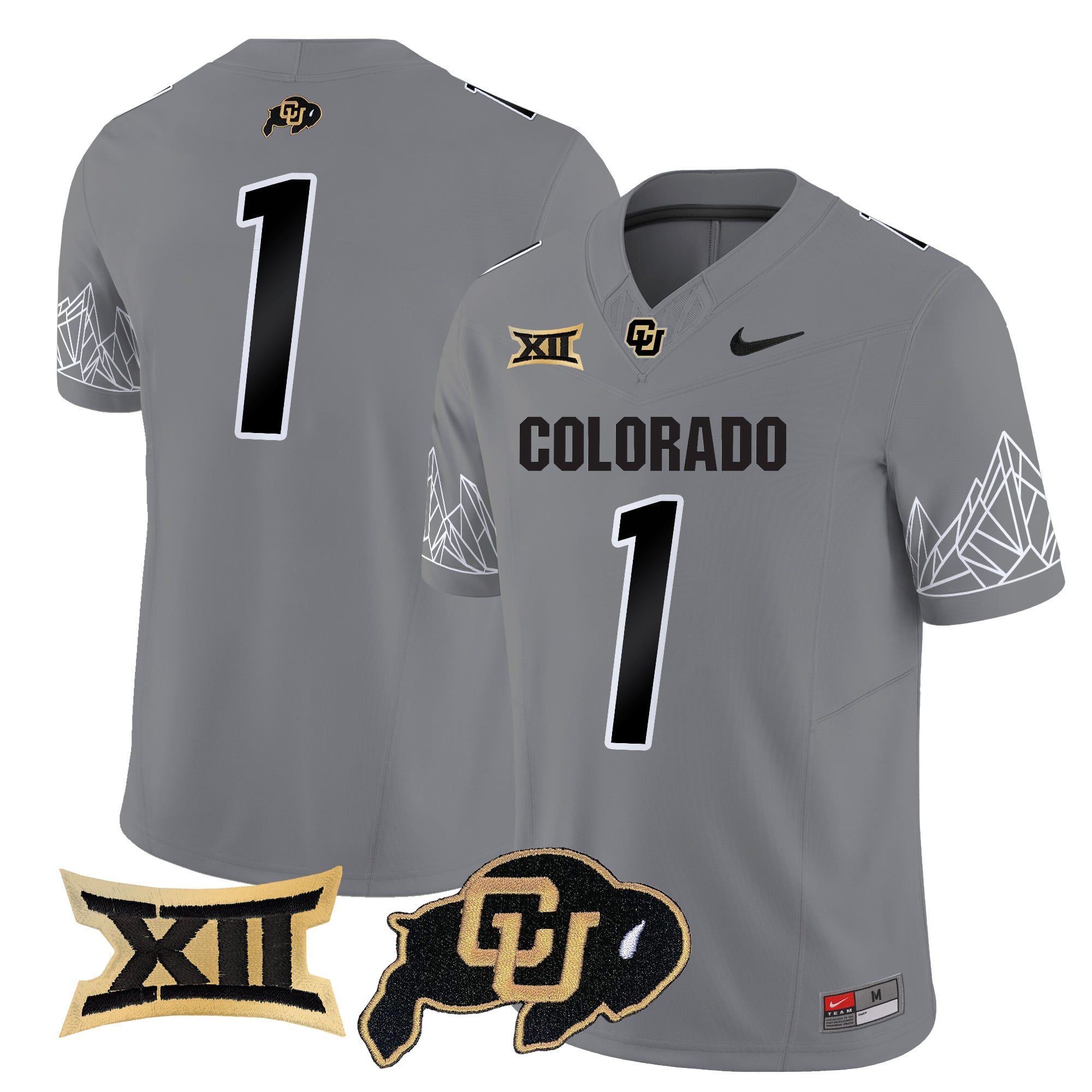 Women's Colorado Buffaloes 2025 Vapor Limited Jersey V2 - All Stitched