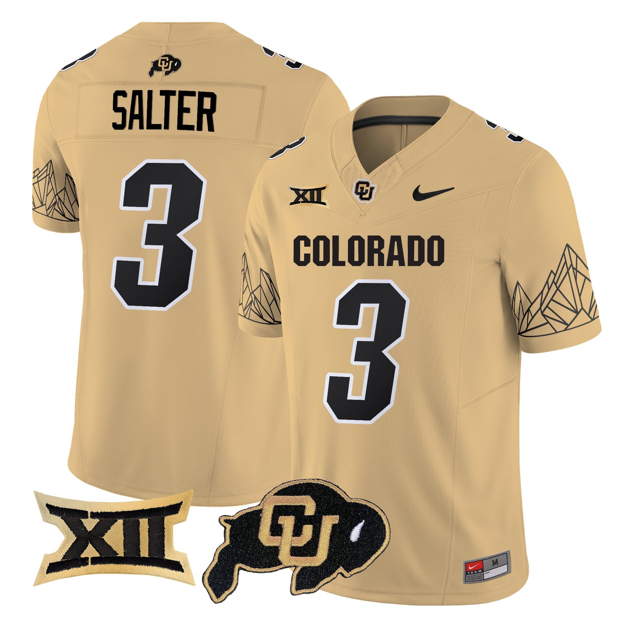 Women's Colorado Buffaloes 2025 Vapor Limited Jersey V2 - All Stitched