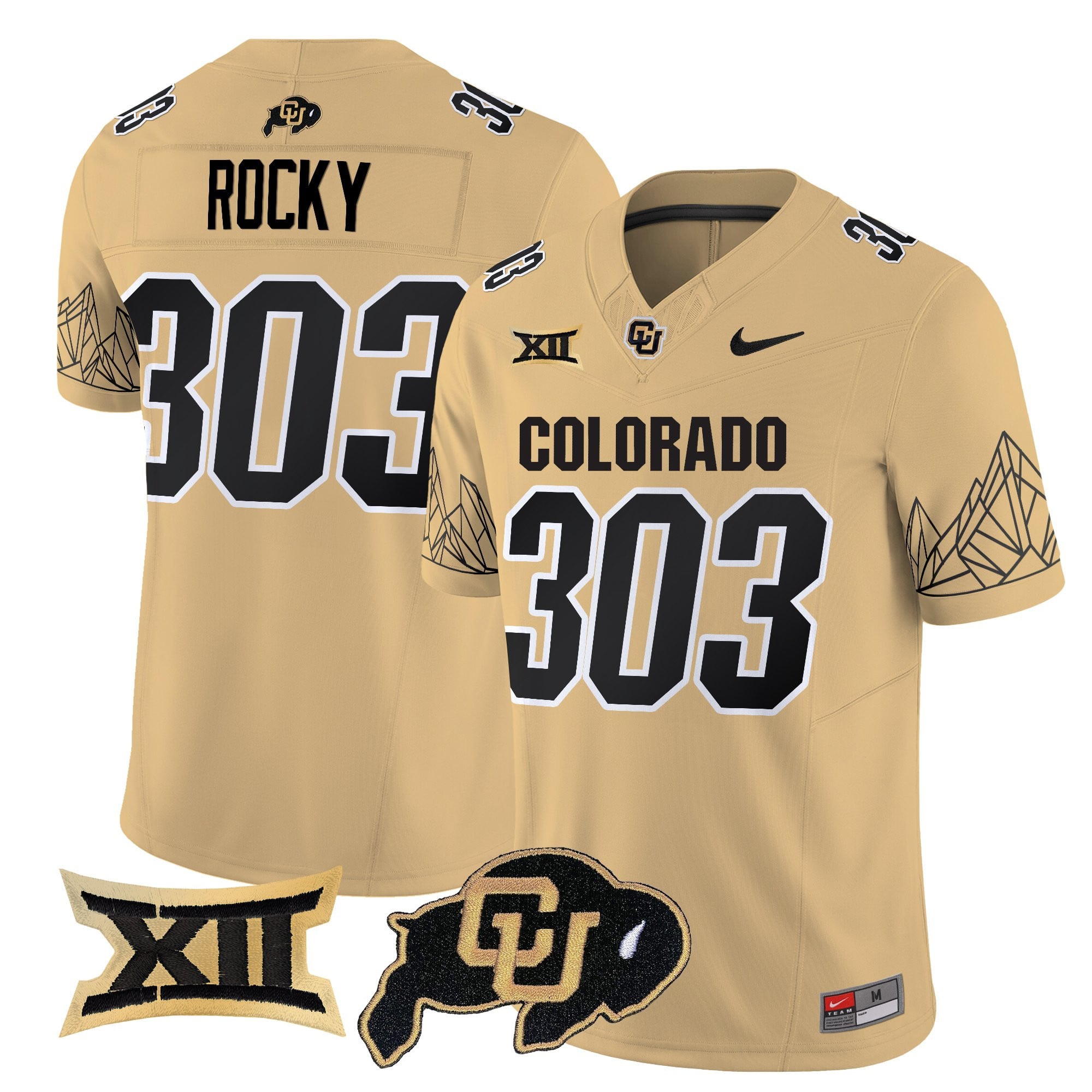 Women's Colorado Buffaloes 2025 Vapor Limited Jersey V2 - All Stitched