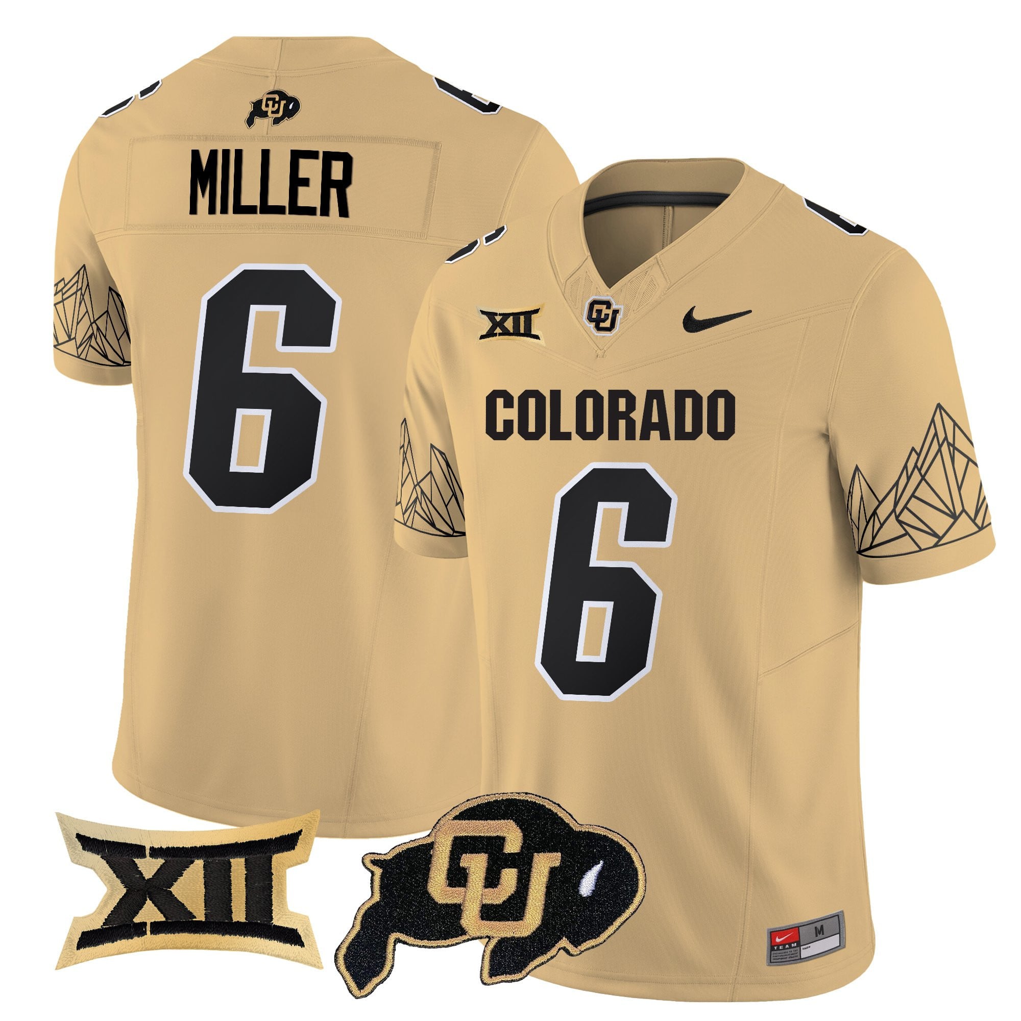 Women's Colorado Buffaloes 2025 Vapor Limited Jersey V2 - All Stitched