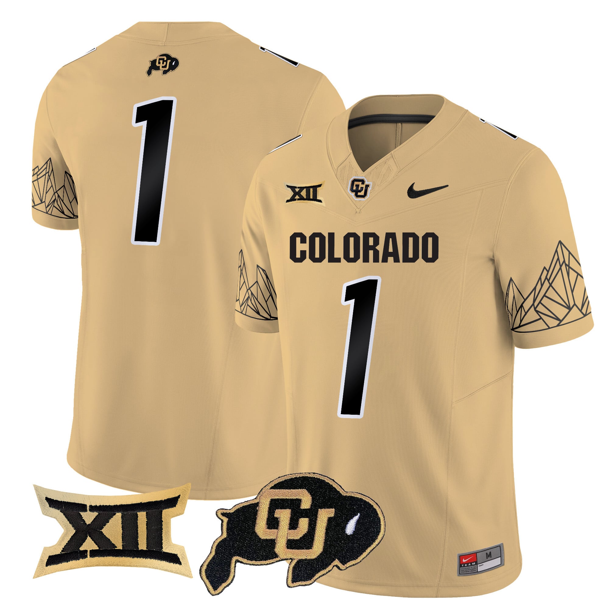 Women's Colorado Buffaloes 2025 Vapor Limited Jersey V2 - All Stitched