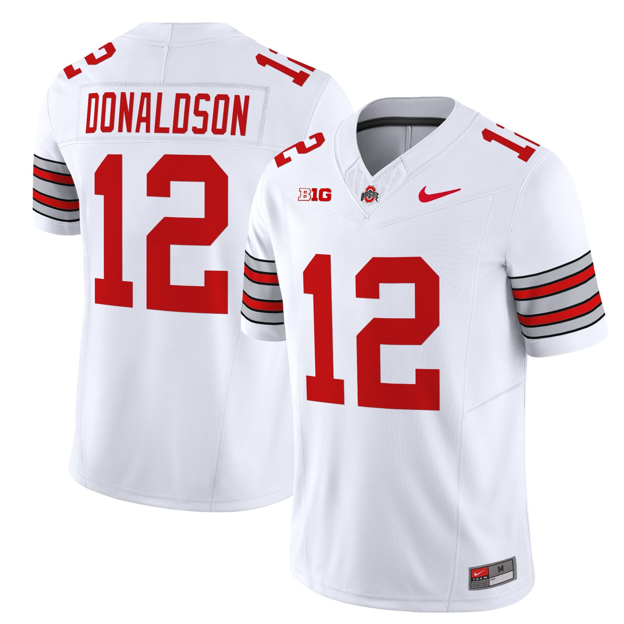 Women's Ohio State Buckeyes 'Heritage Stripe' 2025/26 Vapor Limited Jersey - All Stitched