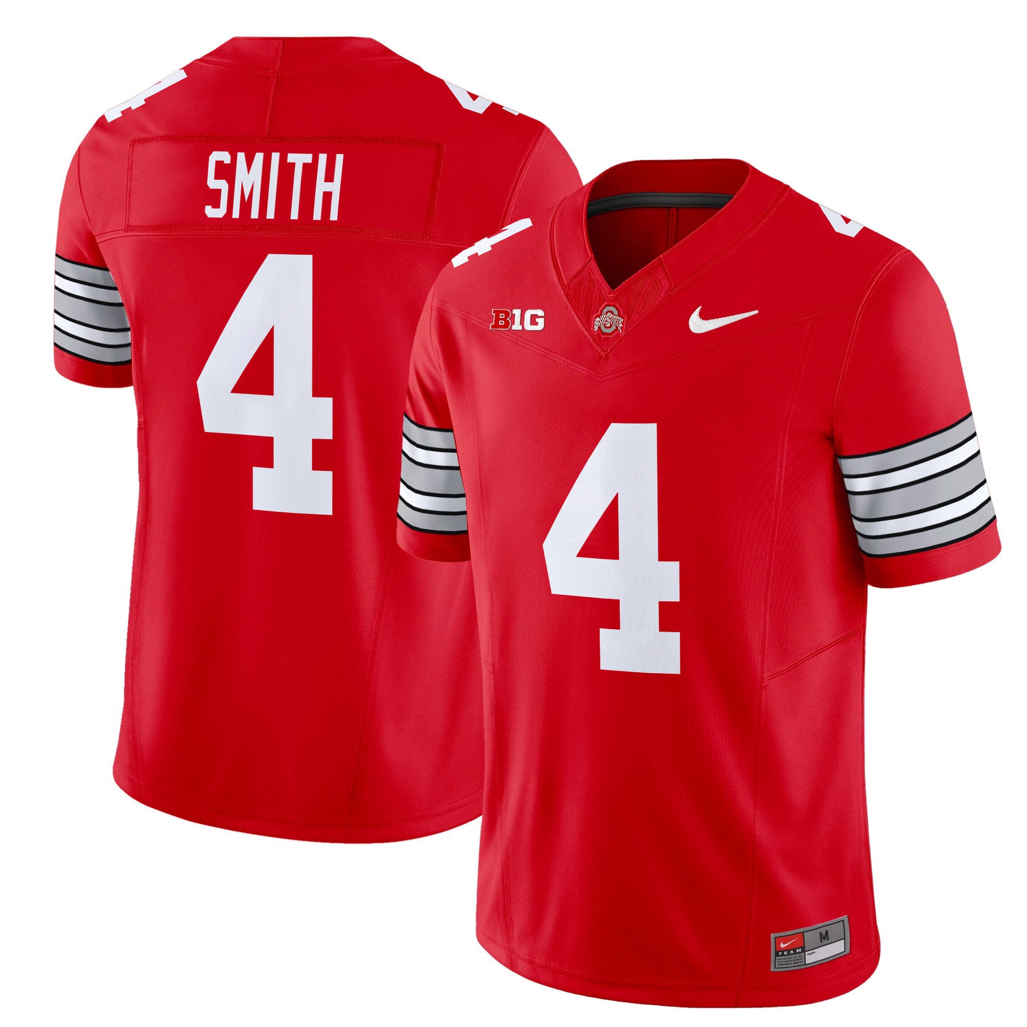 Women's Ohio State Buckeyes 'Heritage Stripe' 2025/26 Vapor Limited Jersey - All Stitched