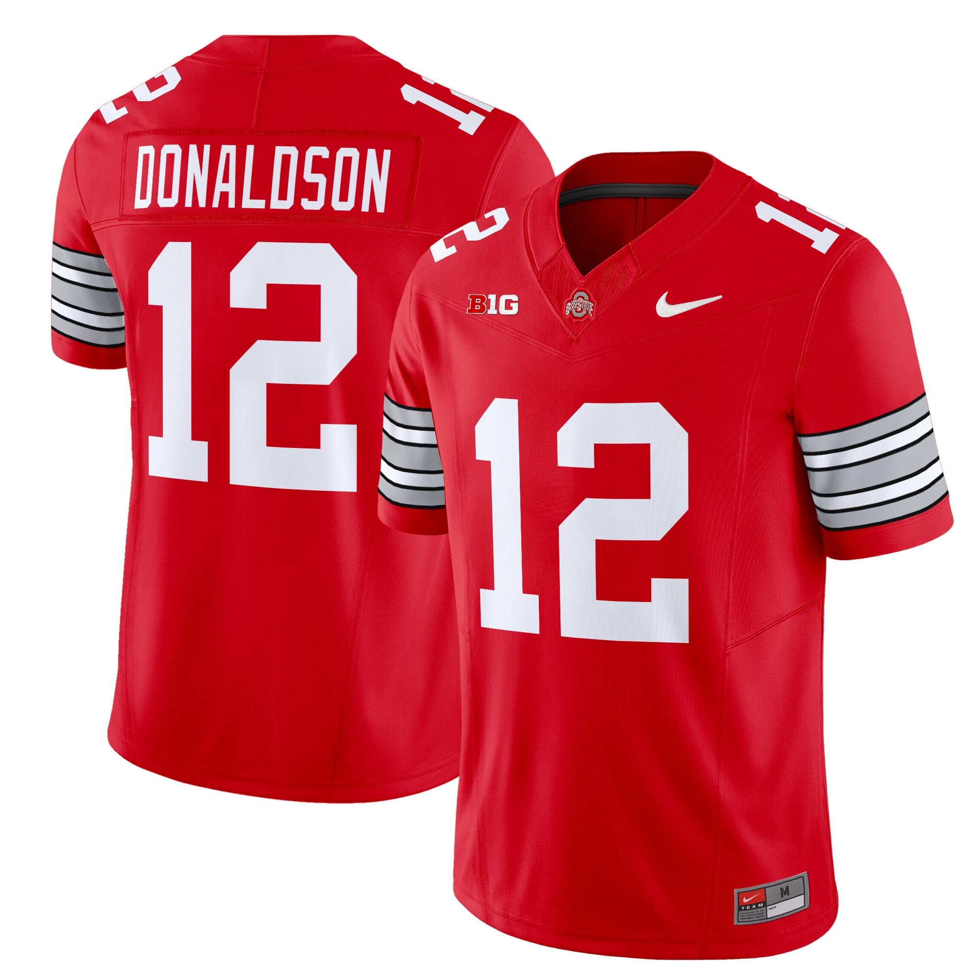 Women's Ohio State Buckeyes 'Heritage Stripe' 2025/26 Vapor Limited Jersey - All Stitched