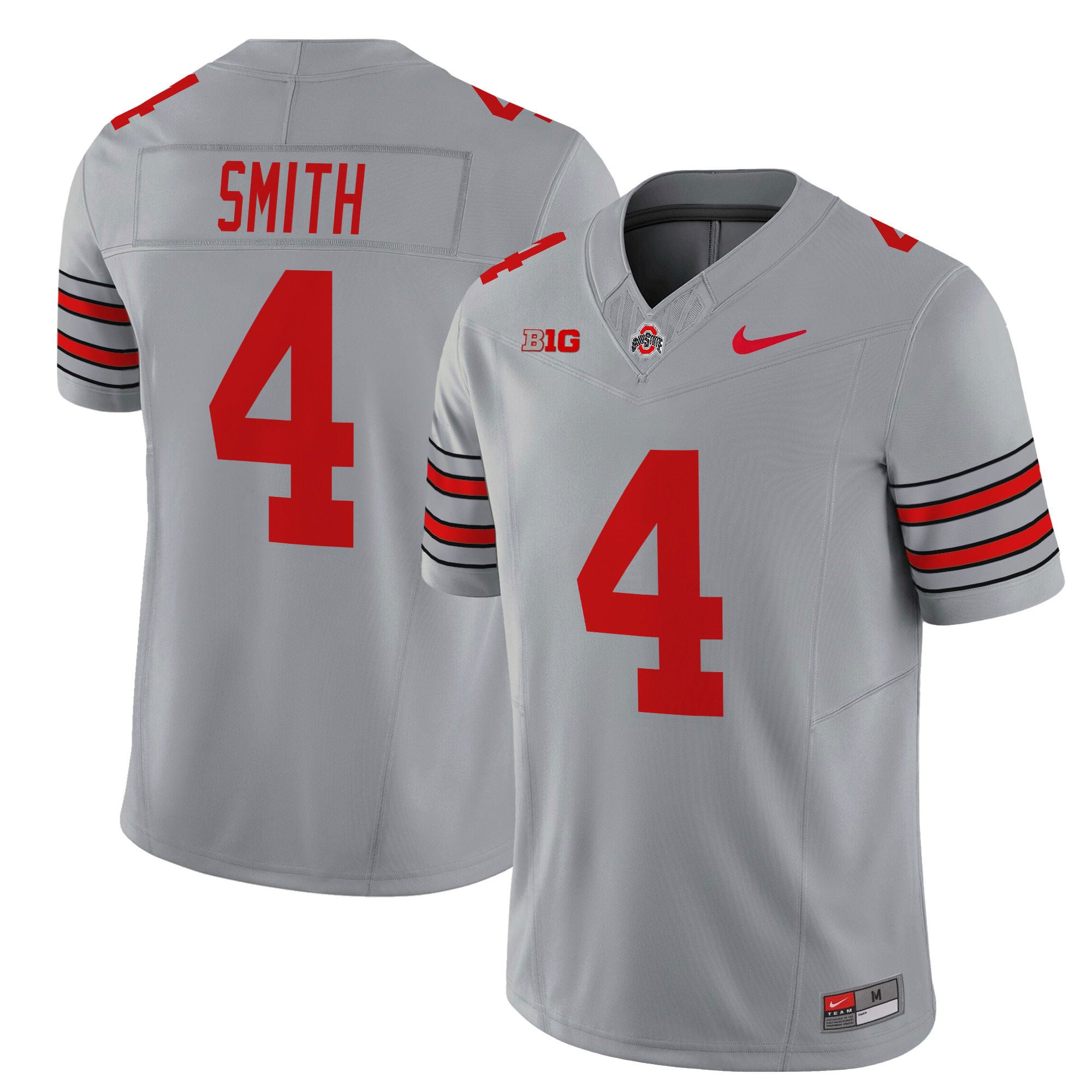 Women's Ohio State Buckeyes 'Heritage Stripe' 2025/26 Vapor Limited Jersey - All Stitched