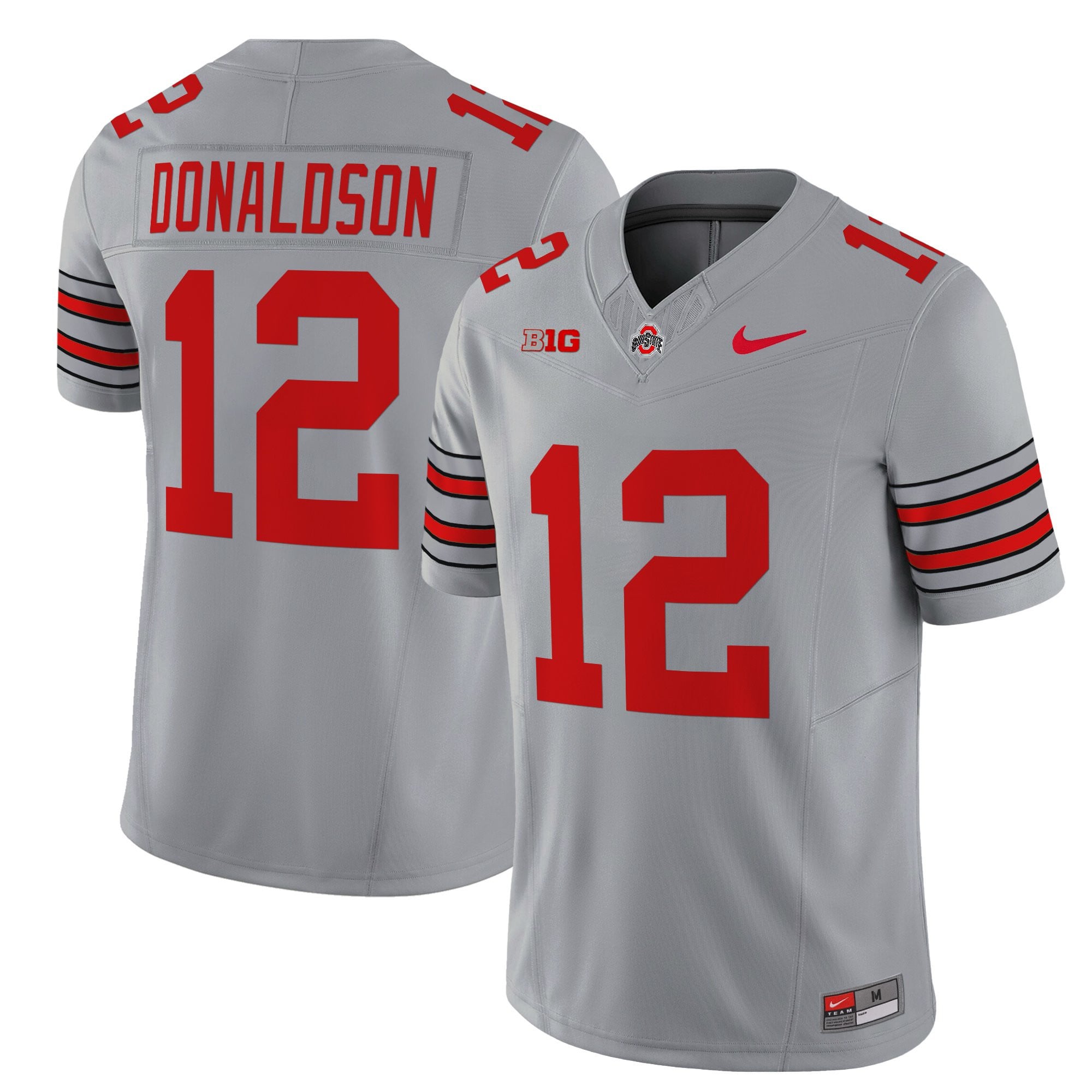 Women's Ohio State Buckeyes 'Heritage Stripe' 2025/26 Vapor Limited Jersey - All Stitched