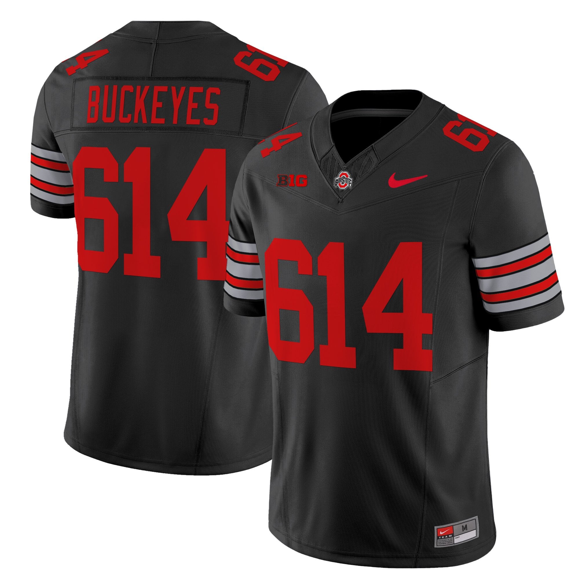 Women's Ohio State Buckeyes 'Heritage Stripe' 2025/26 Vapor Limited Jersey - All Stitched