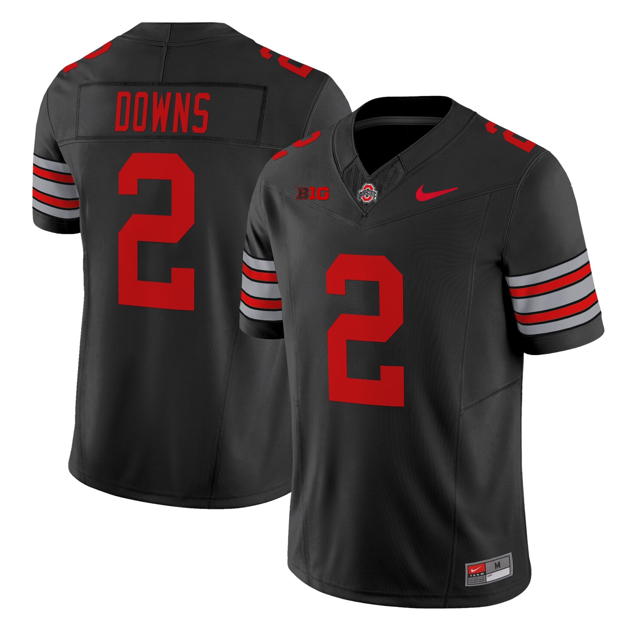 Women's Ohio State Buckeyes 'Heritage Stripe' 2025/26 Vapor Limited Jersey - All Stitched