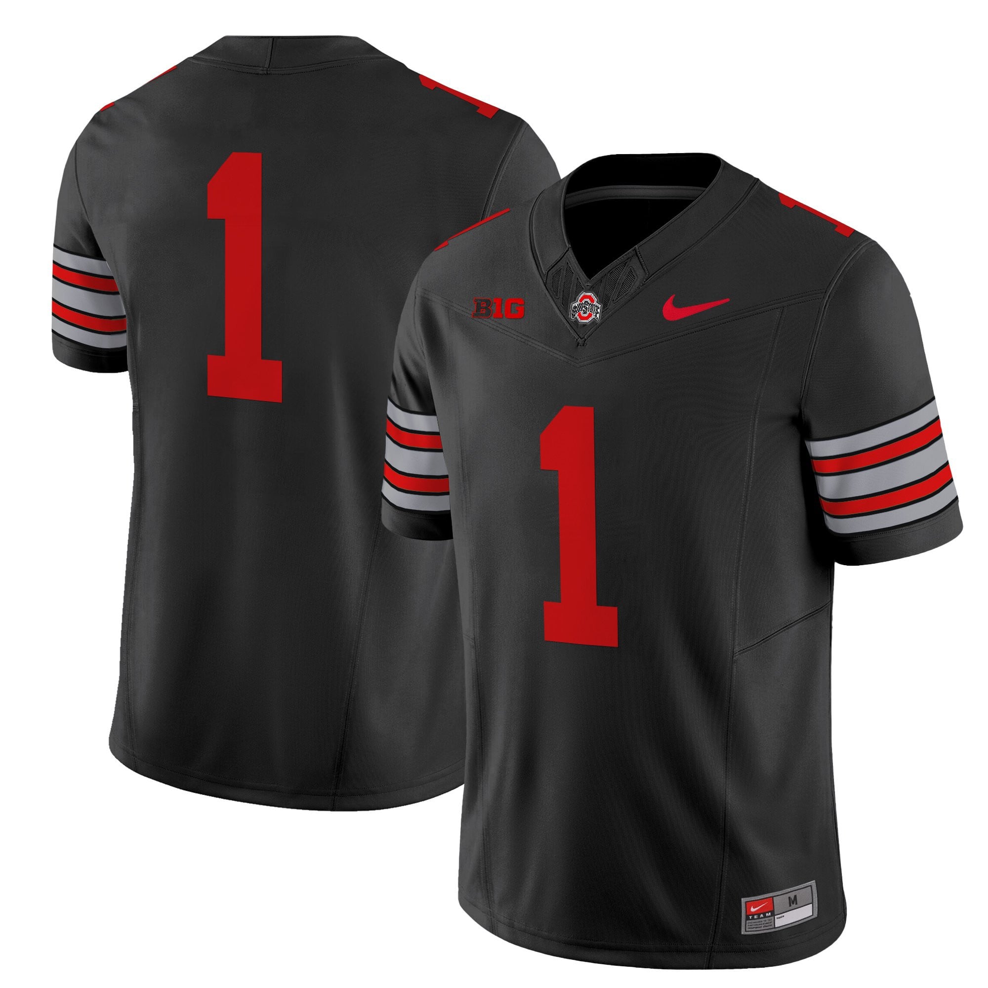 Women's Ohio State Buckeyes 'Heritage Stripe' 2025/26 Vapor Limited Jersey - All Stitched