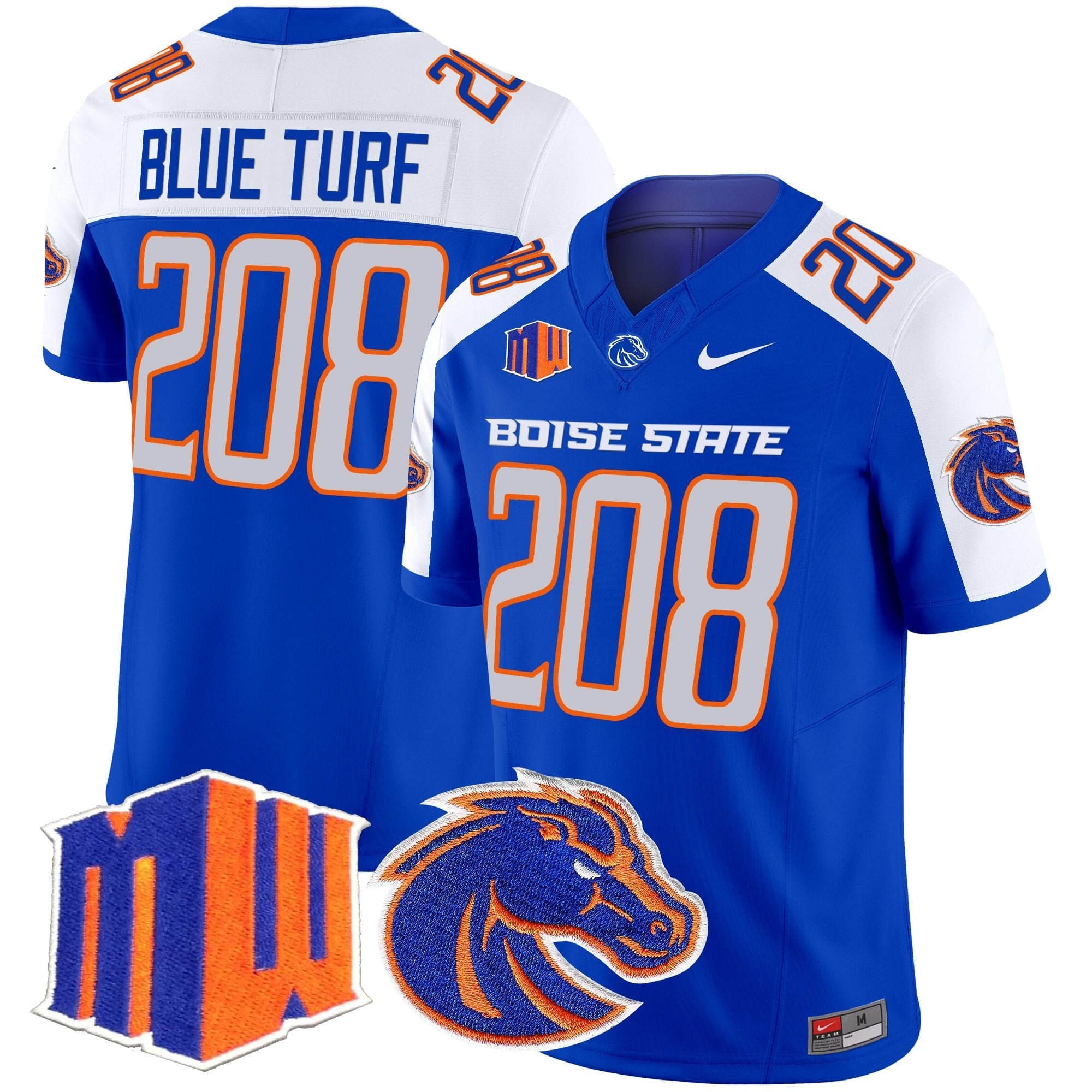 Women's Boise State Broncos 2025 Vapor Limited Jersey - All Stitched