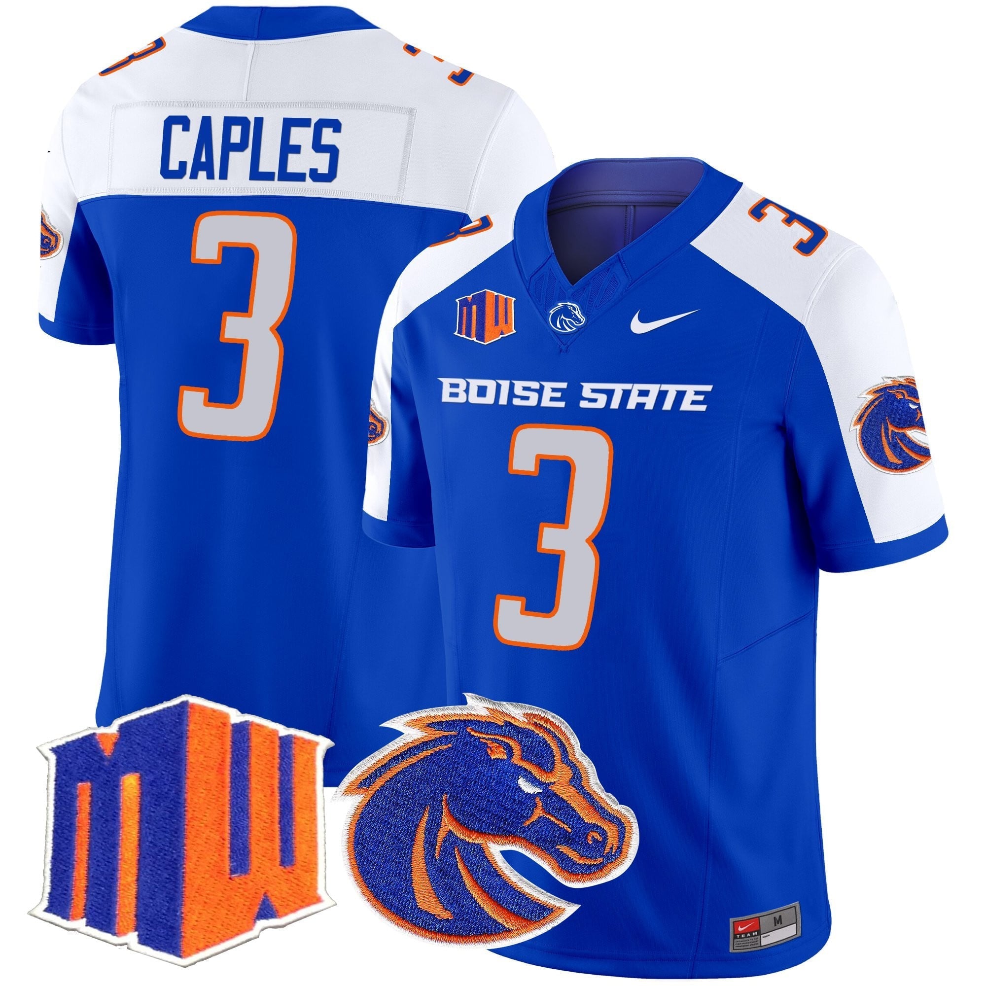 Women's Boise State Broncos 2025 Vapor Limited Jersey - All Stitched