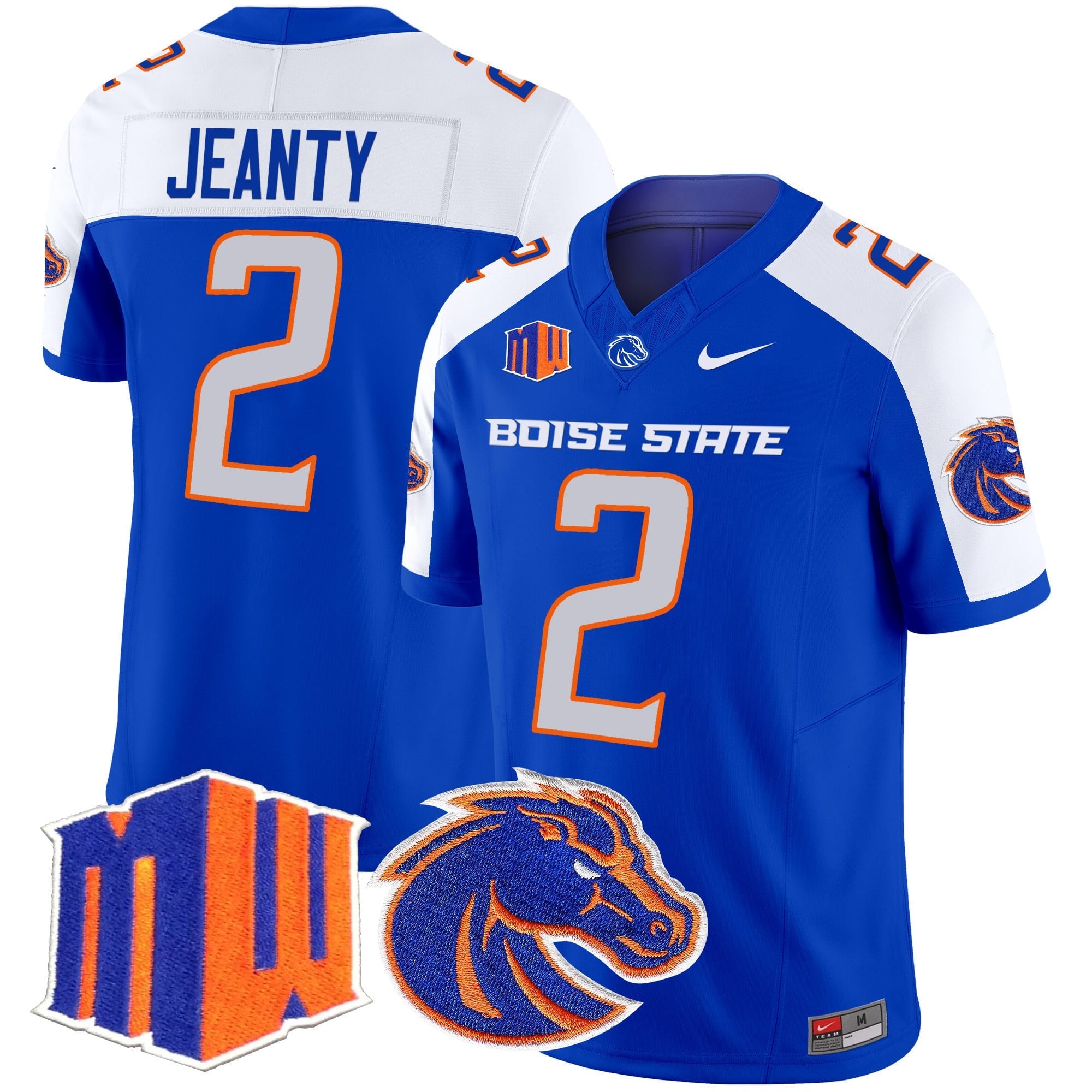 Women's Boise State Broncos 2025 Vapor Limited Jersey - All Stitched