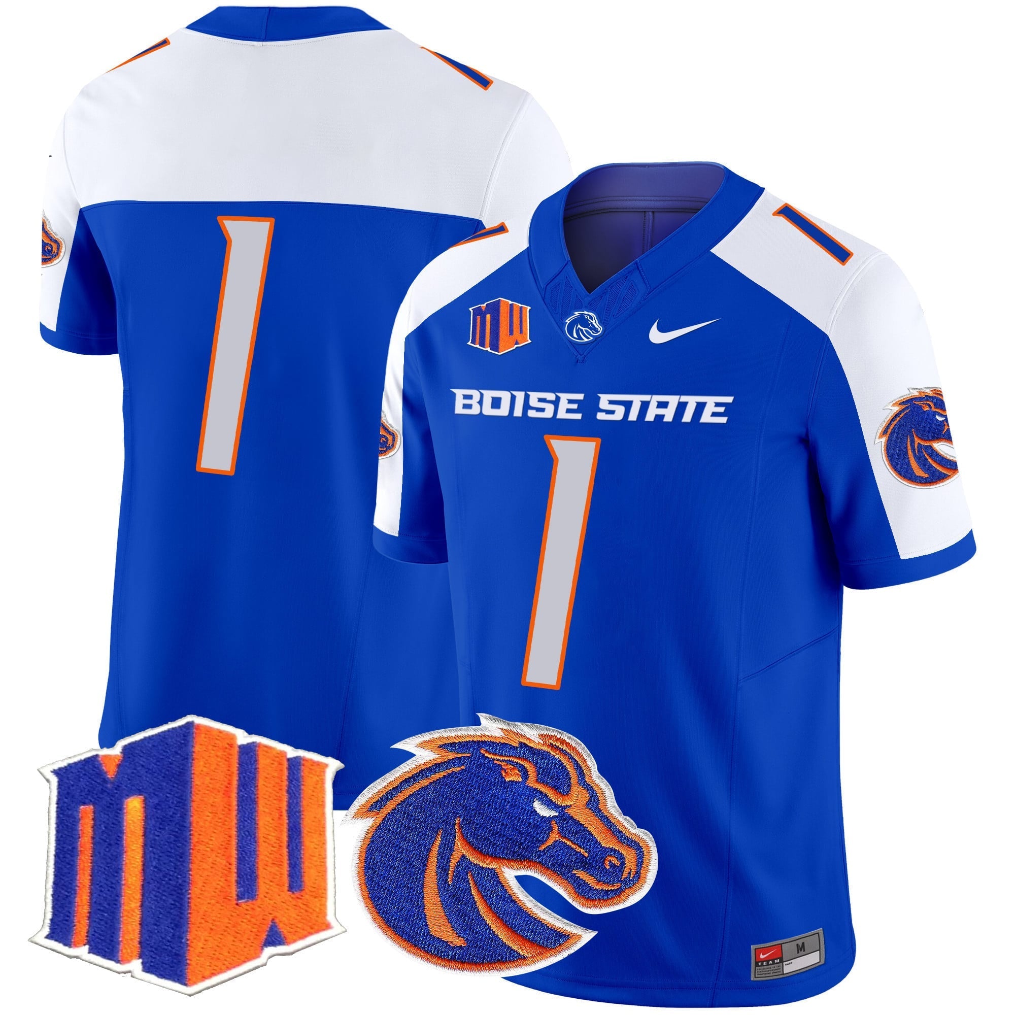 Women's Boise State Broncos 2025 Vapor Limited Jersey - All Stitched