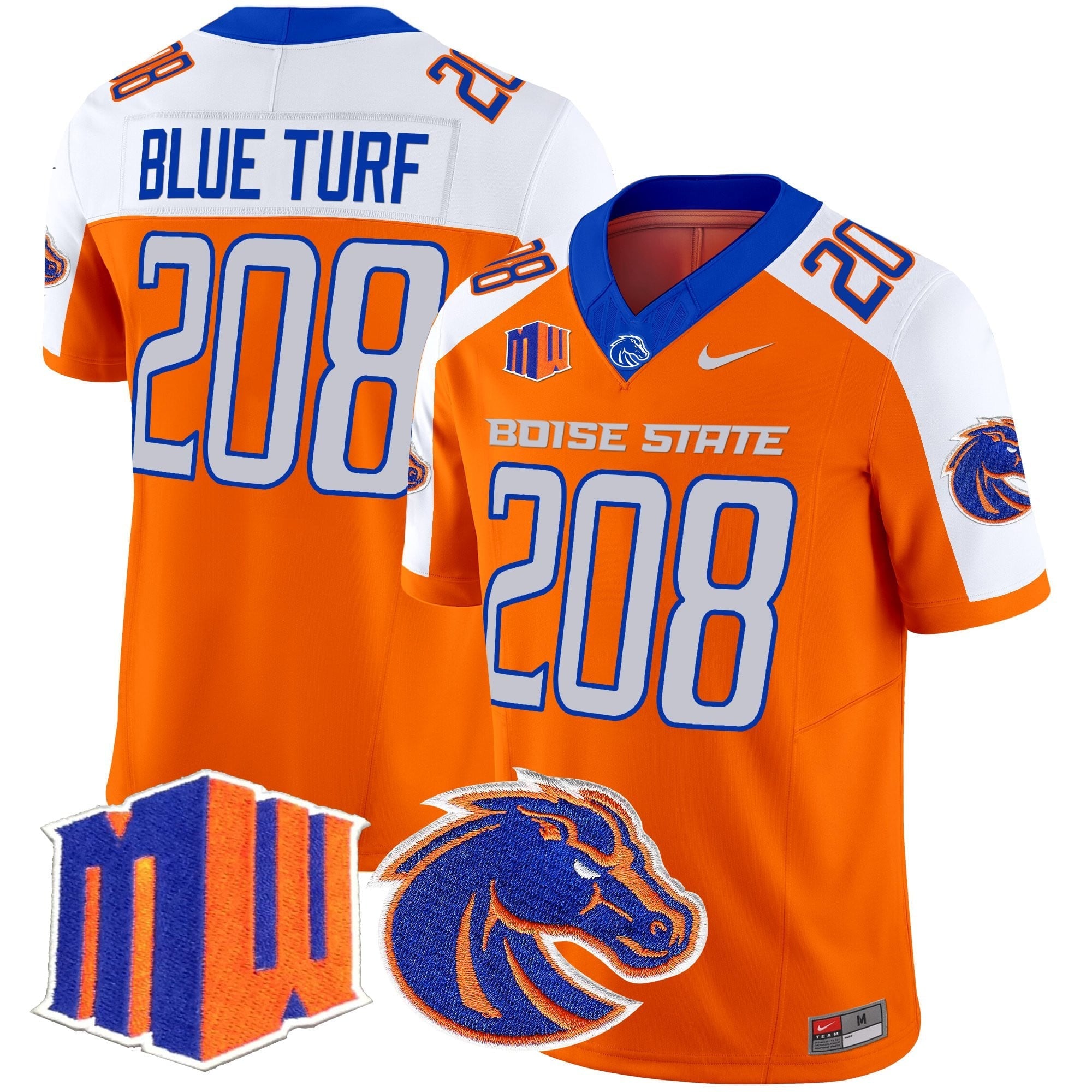 Women's Boise State Broncos 2025 Vapor Limited Jersey - All Stitched