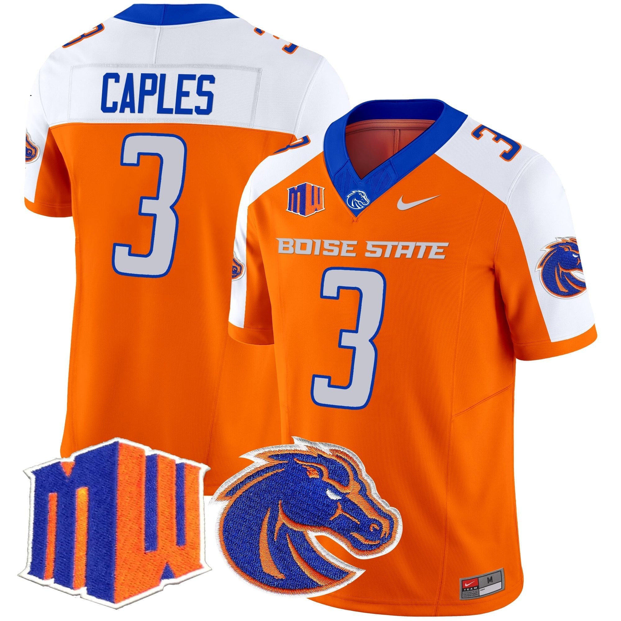 Women's Boise State Broncos 2025 Vapor Limited Jersey - All Stitched
