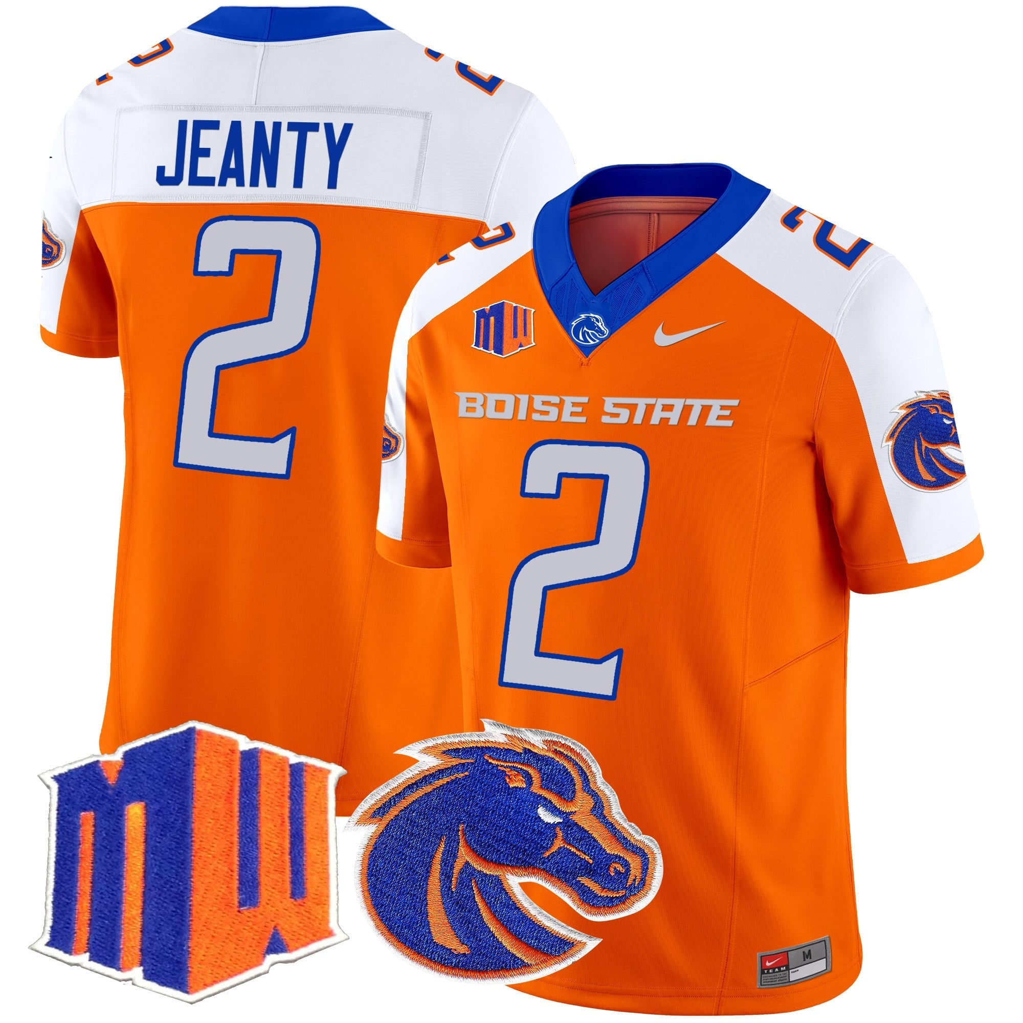 Women's Boise State Broncos 2025 Vapor Limited Jersey - All Stitched