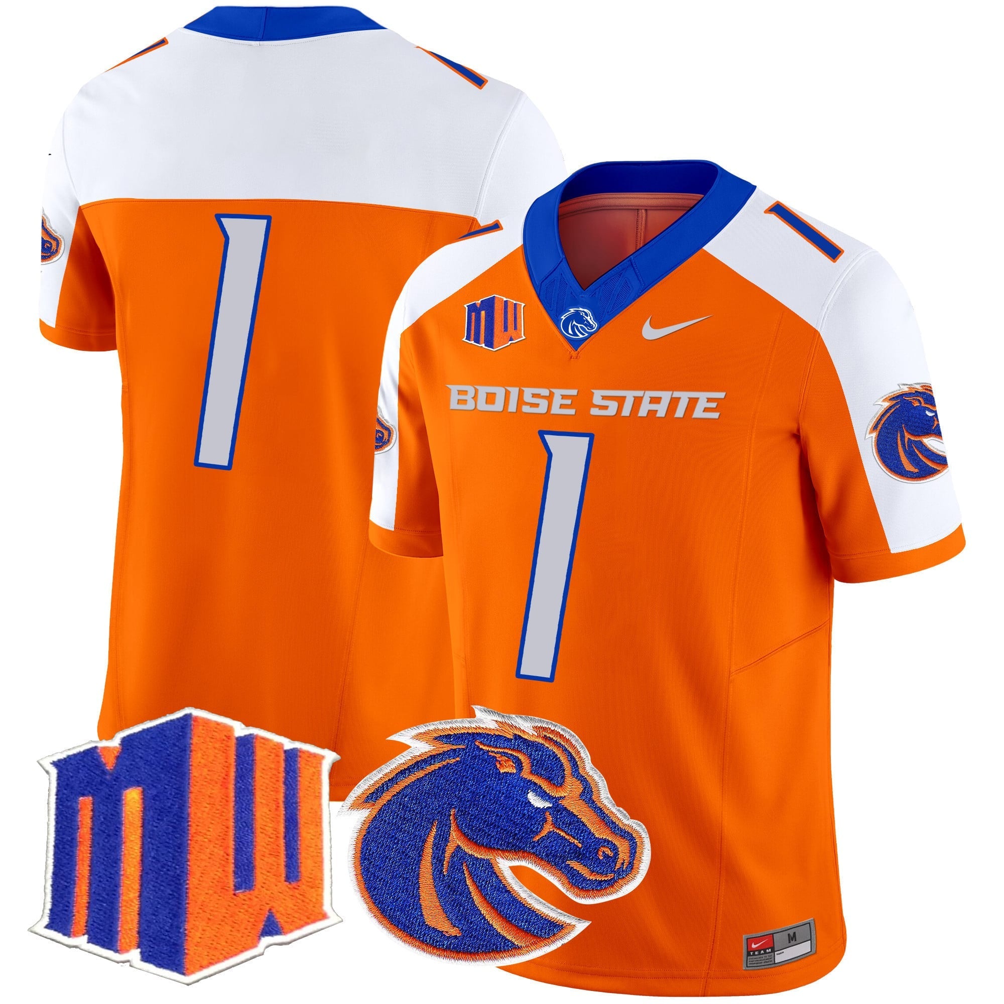 Women's Boise State Broncos 2025 Vapor Limited Jersey - All Stitched