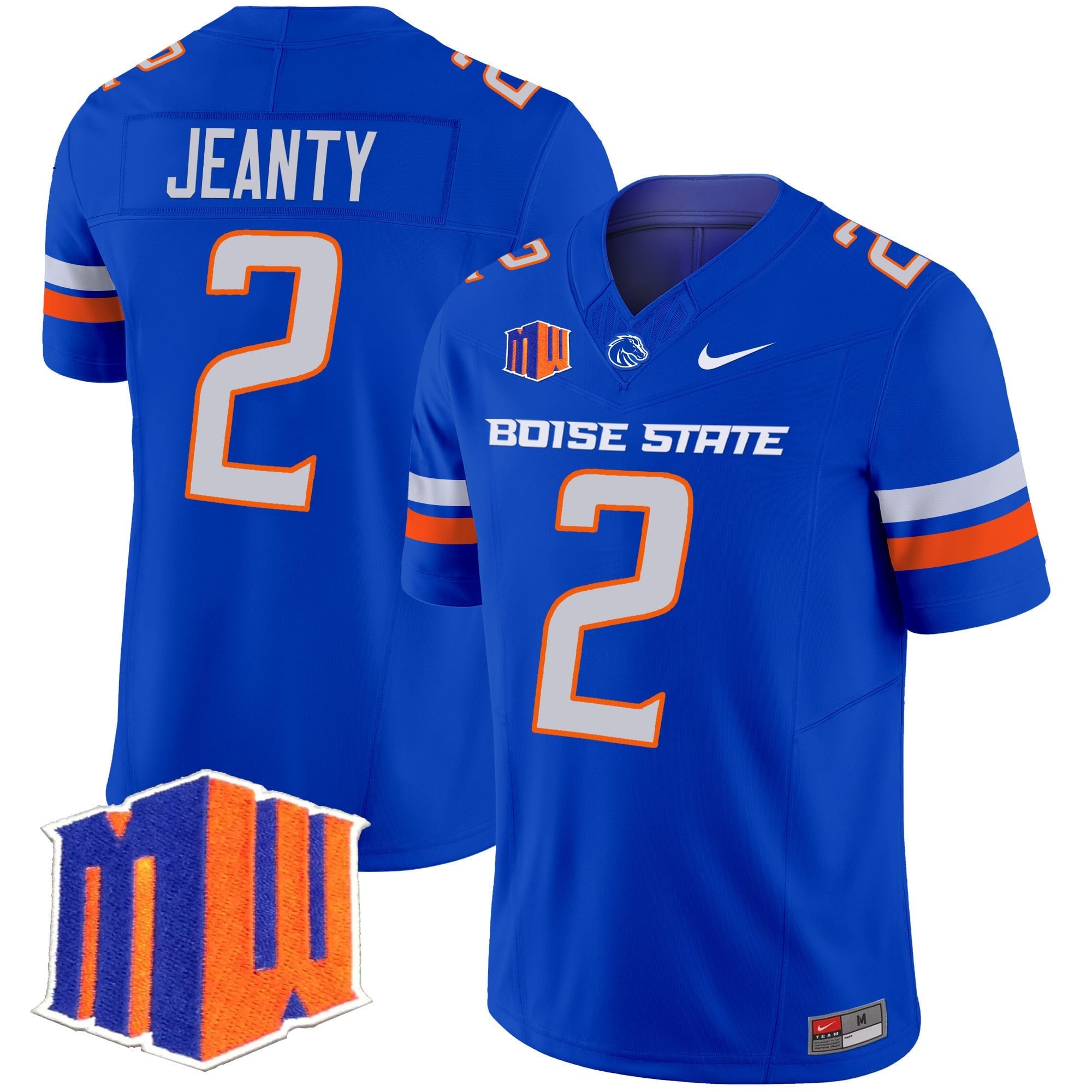 Women's Boise State Broncos 2025 Vapor Limited Jersey - All Stitched