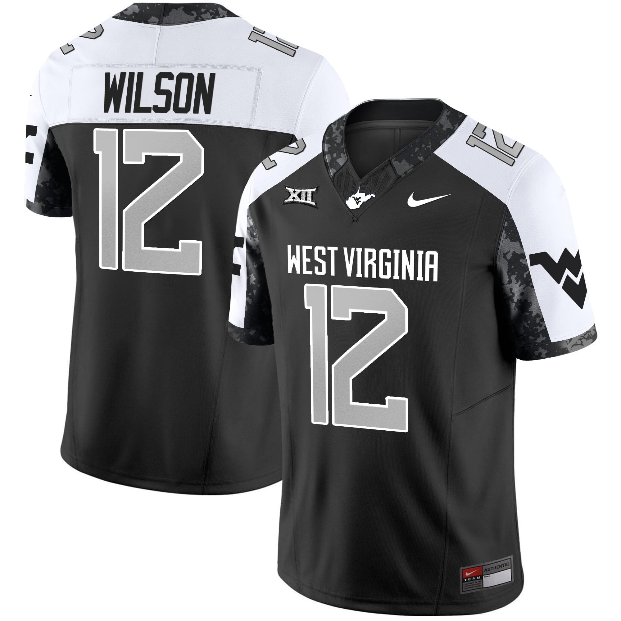 Women's West Virginia Mountaineers 2025 Coal Rush Vapor Limited Jersey - All Stitched