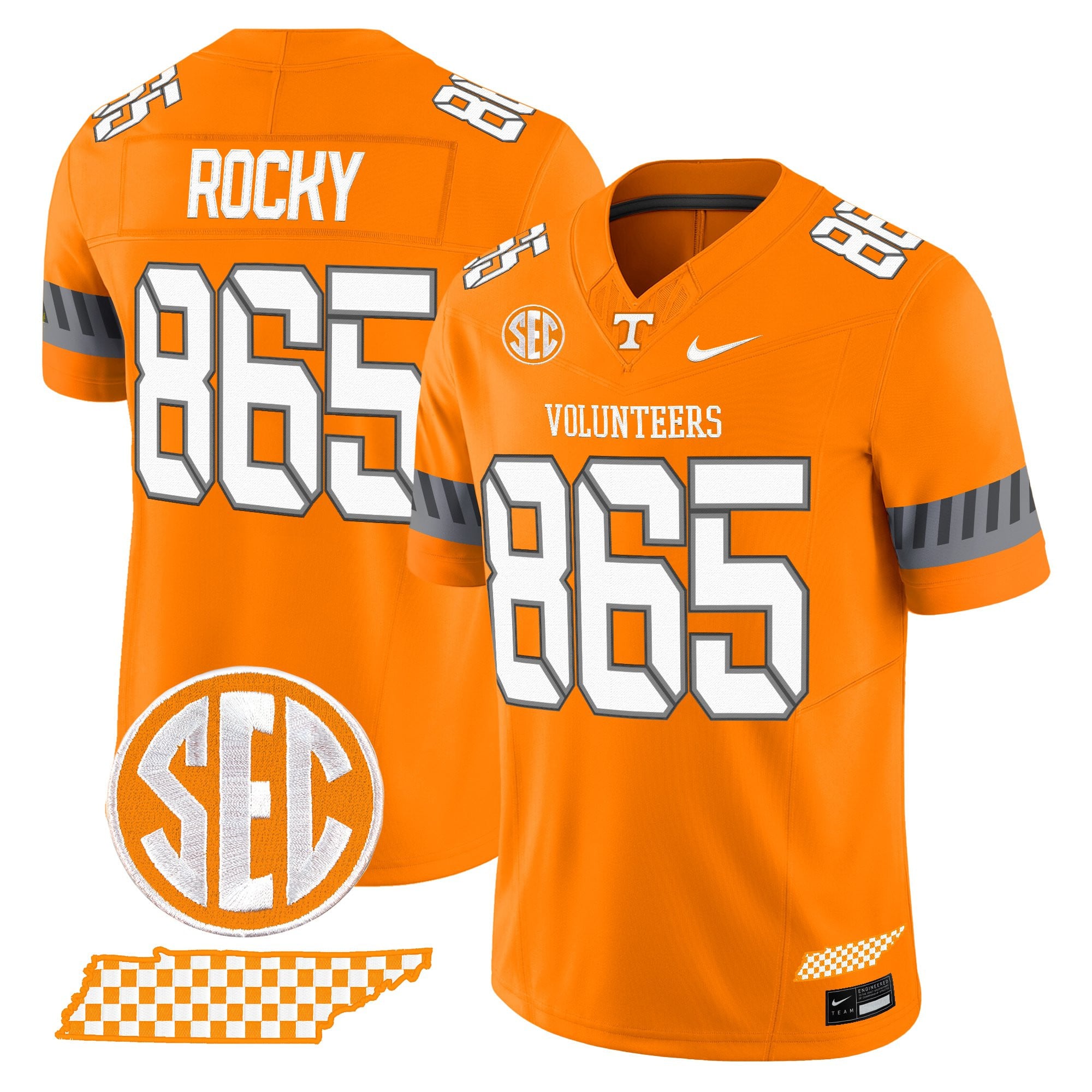 Women's Tennessee Volunteers 2025 'Smokey Grey Series' Vapor Limited Jersey V2 - All Stitched
