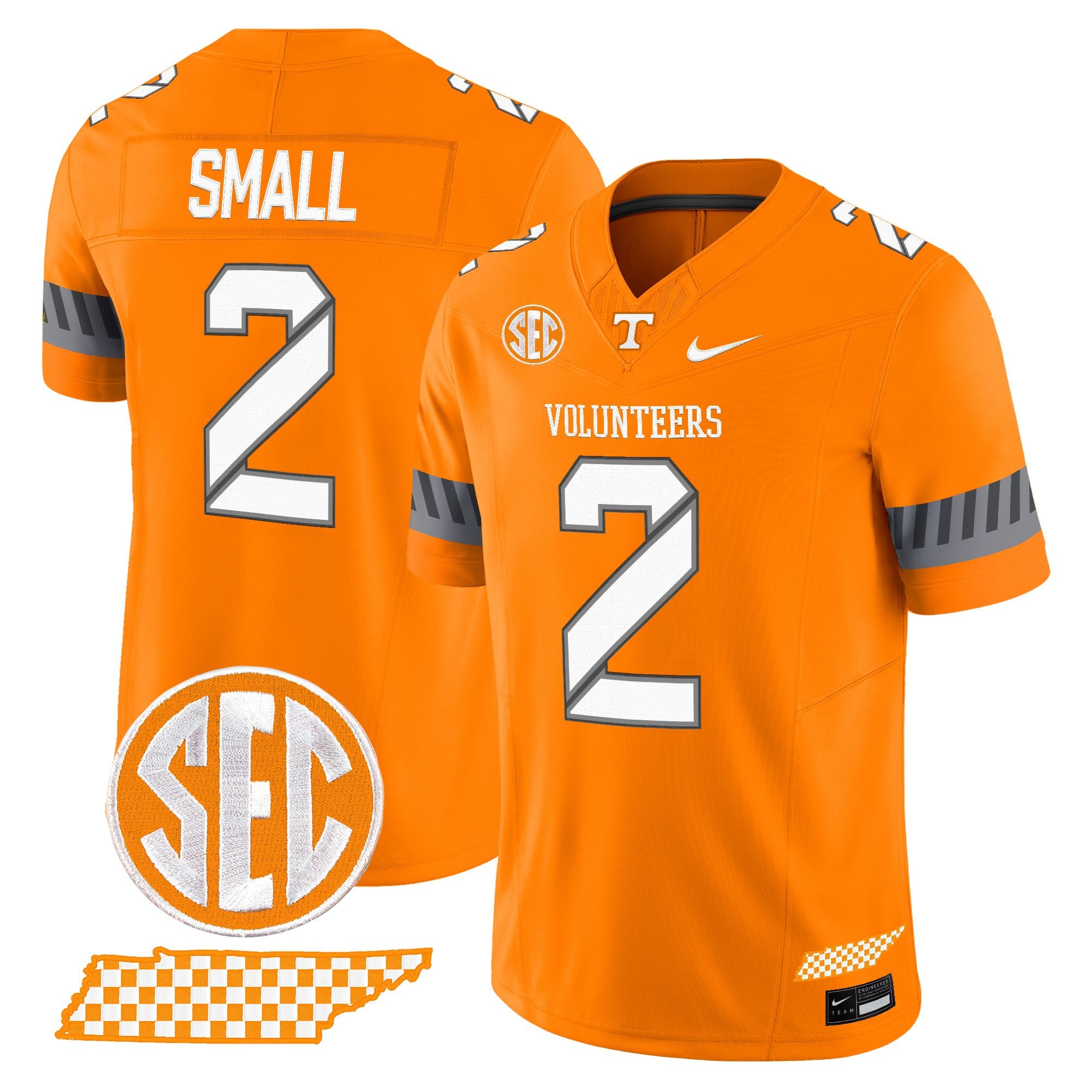 Women's Tennessee Volunteers 2025 'Smokey Grey Series' Vapor Limited Jersey V2 - All Stitched
