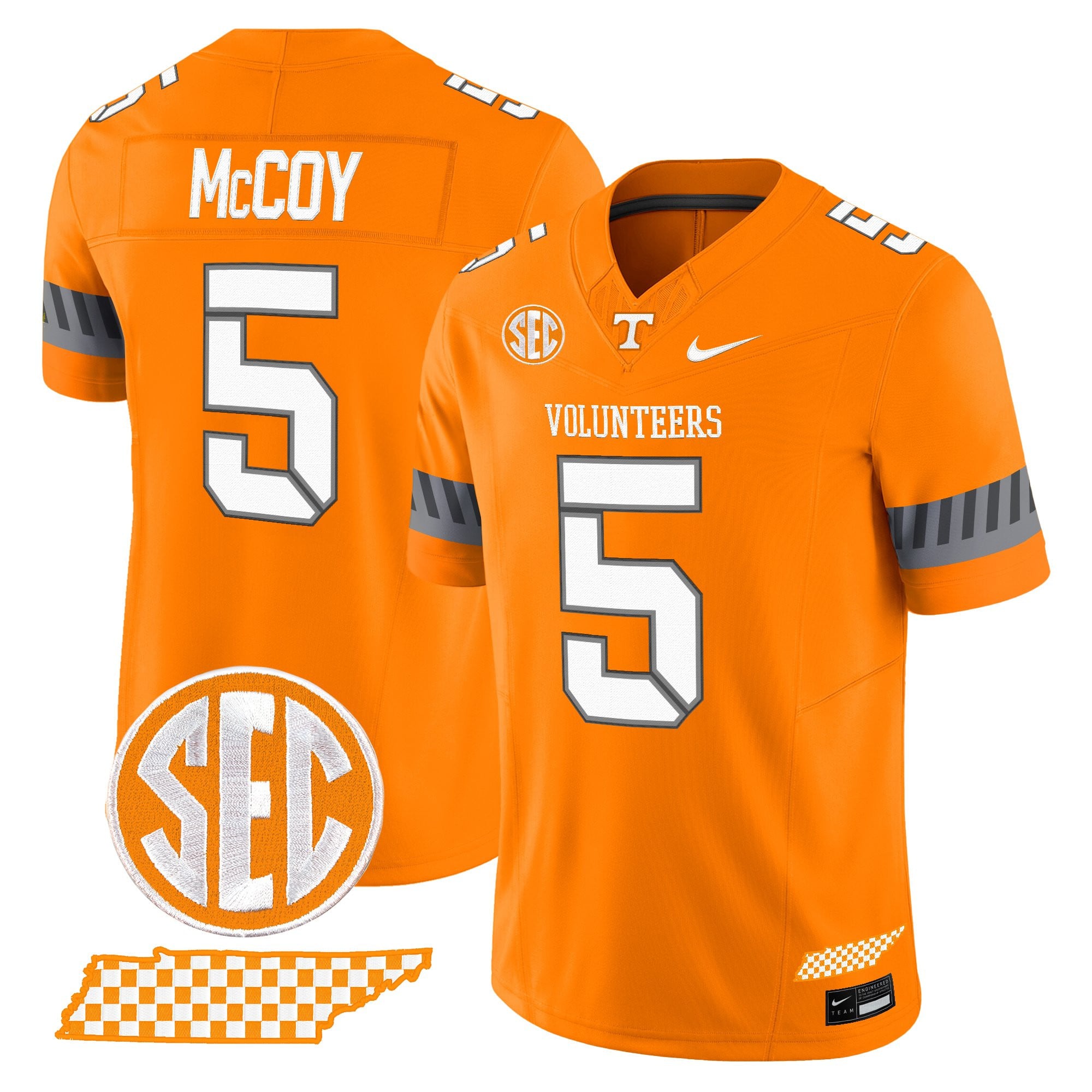 Women's Tennessee Volunteers 2025 'Smokey Grey Series' Vapor Limited Jersey V2 - All Stitched