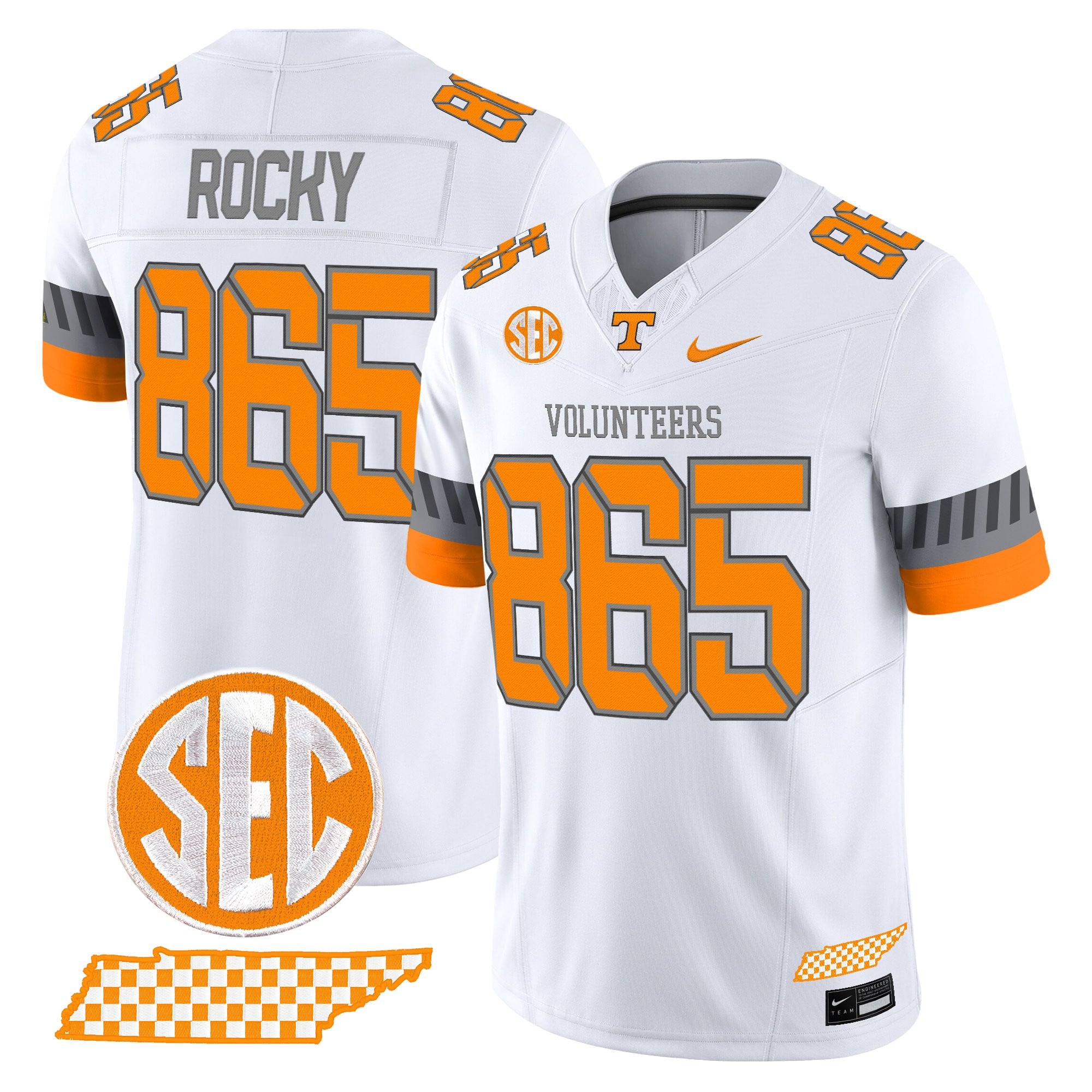 Women's Tennessee Volunteers 2025 'Smokey Grey Series' Vapor Limited Jersey V2 - All Stitched