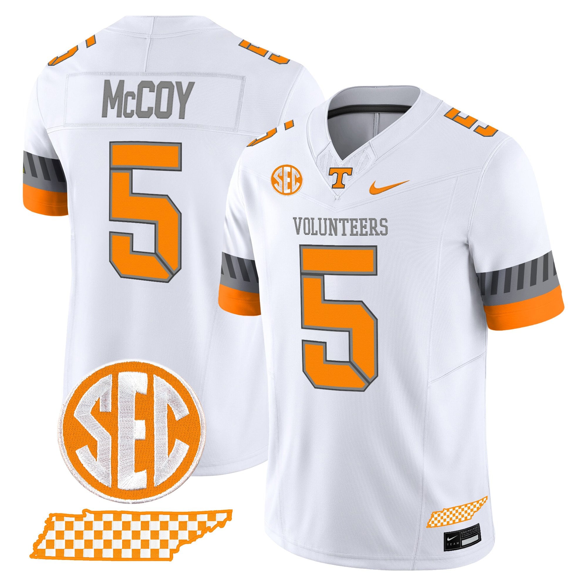 Women's Tennessee Volunteers 2025 'Smokey Grey Series' Vapor Limited Jersey V2 - All Stitched
