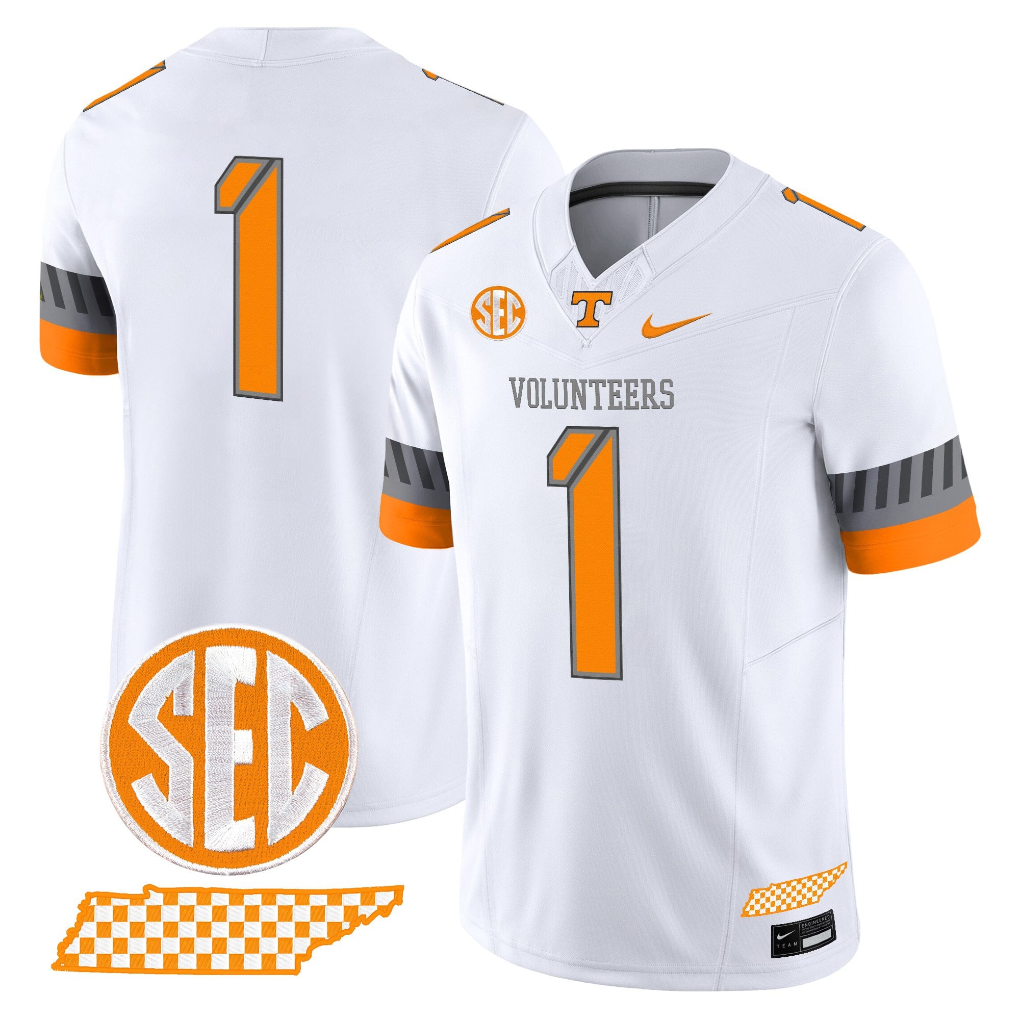 Women's Tennessee Volunteers 2025 'Smokey Grey Series' Vapor Limited Jersey V2 - All Stitched
