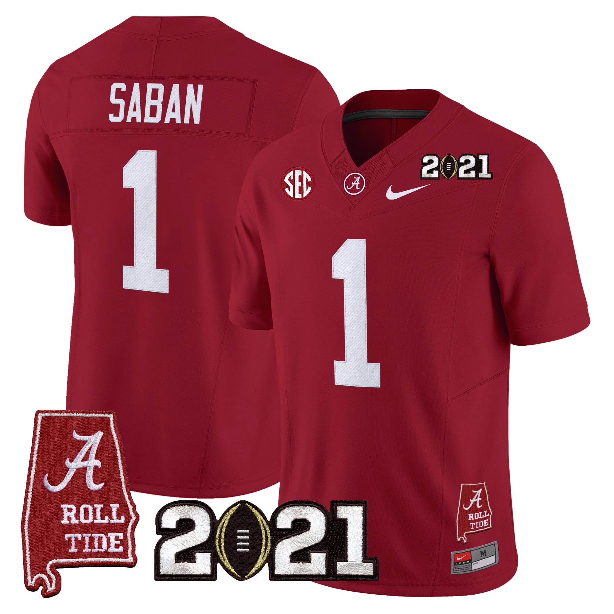 Women's Alabama Crimson Tide '2021 CFP National Championship' Vapor Limited Jersey - Alabama Map - All Stitched