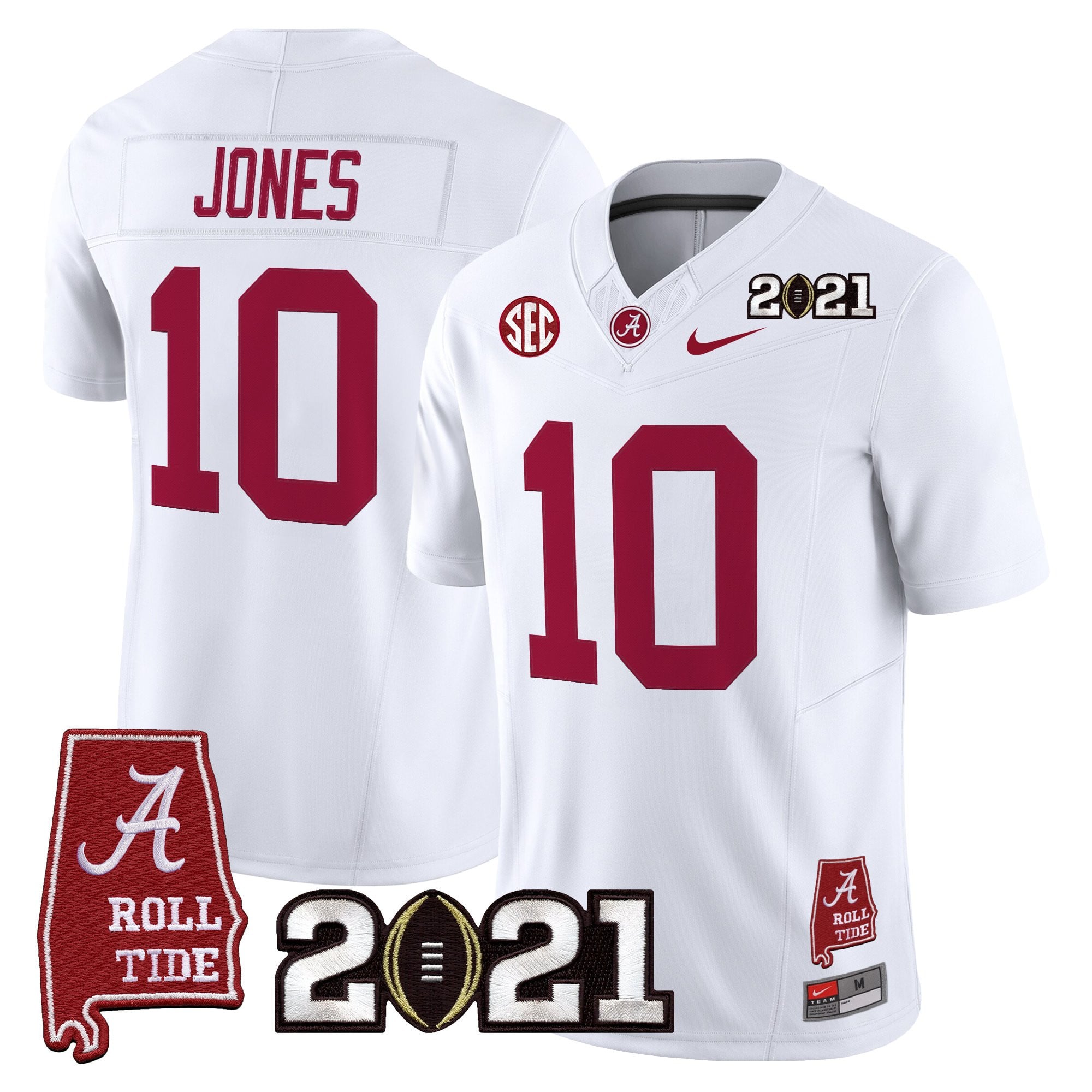 Women's Alabama Crimson Tide '2021 CFP National Championship' Vapor Limited Jersey - Alabama Map - All Stitched